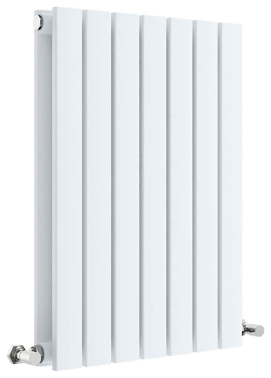 Balterley White Sloane Double Panel Horizontal Designer Radiator - 600mm
