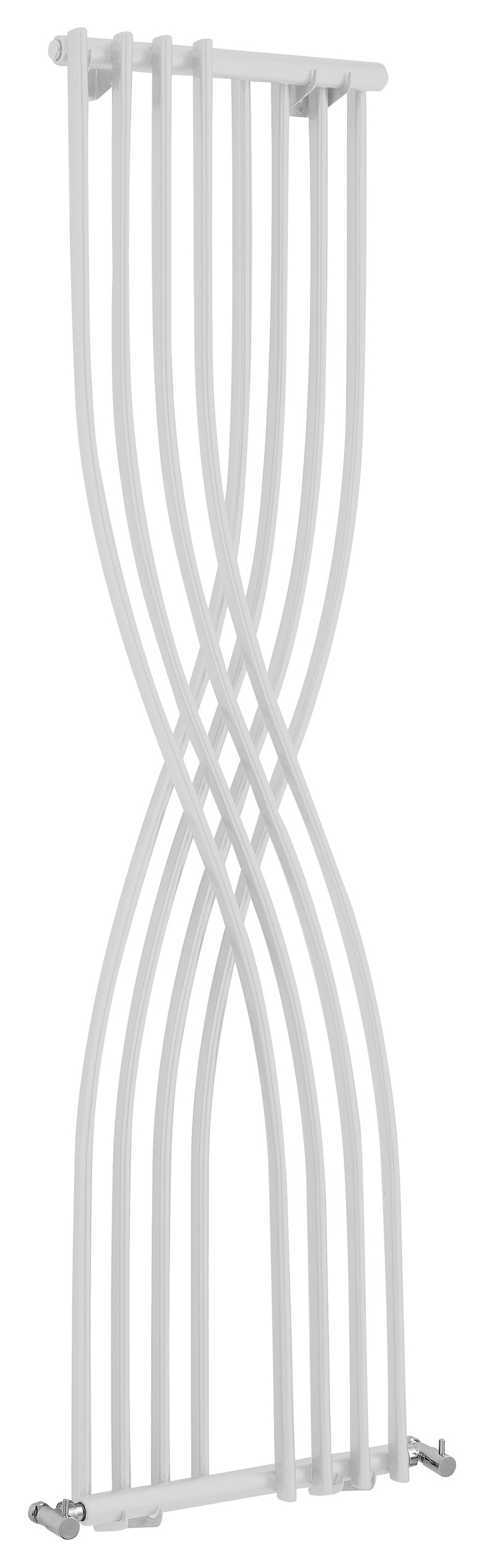 Balterley White Xcite Double Panel Vertical Designer Radiator - 1775 x 450mm