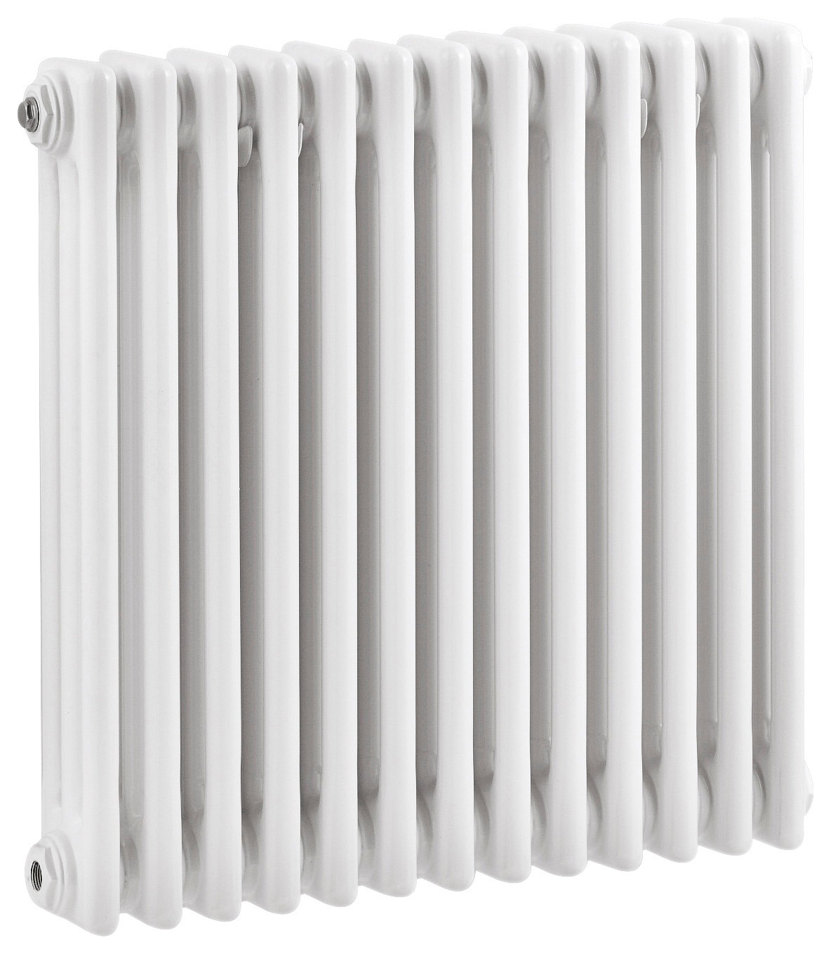 Balterley White Colosseum 3 Column Horizontal Designer Radiator - 600mm
