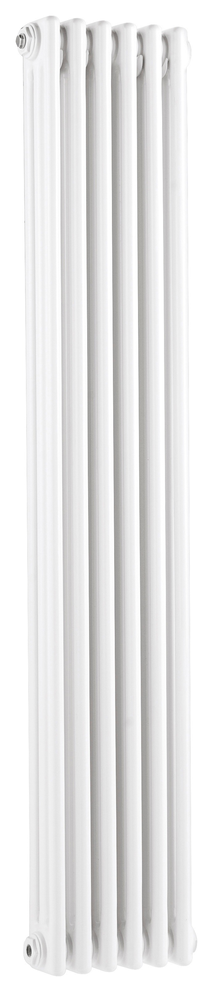 Balterley White Colosseum 3 Column Vertical Designer Radiator - 1500mm