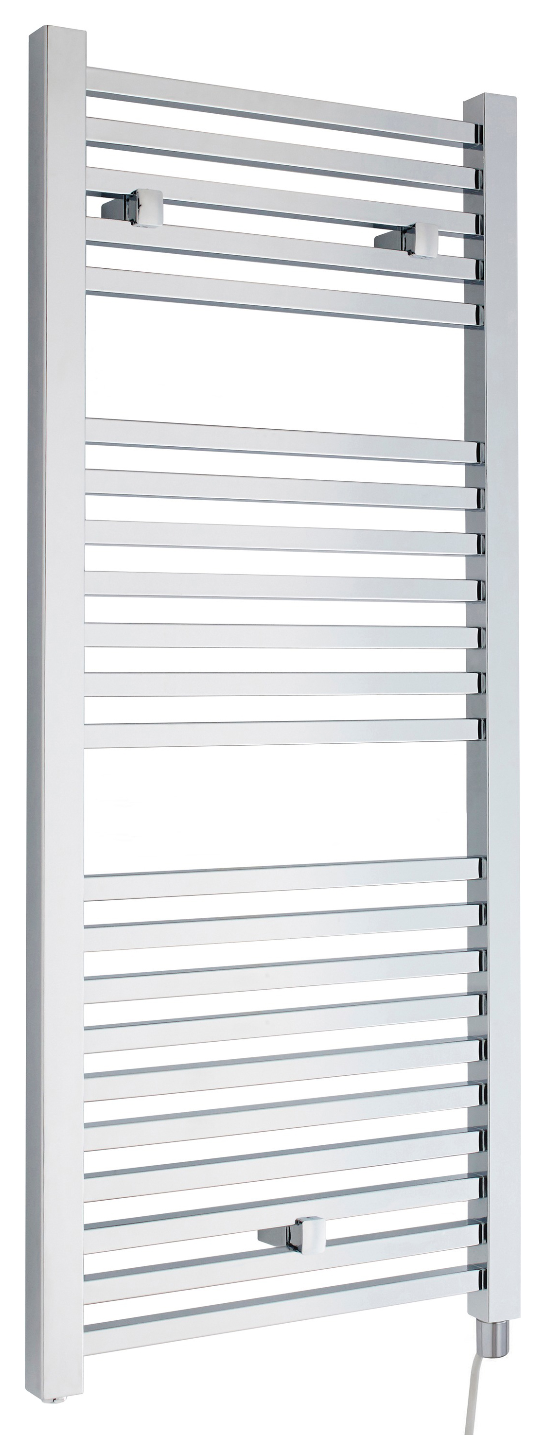 Balterley Chrome Electric Single Panel Vertical Towel Radiator