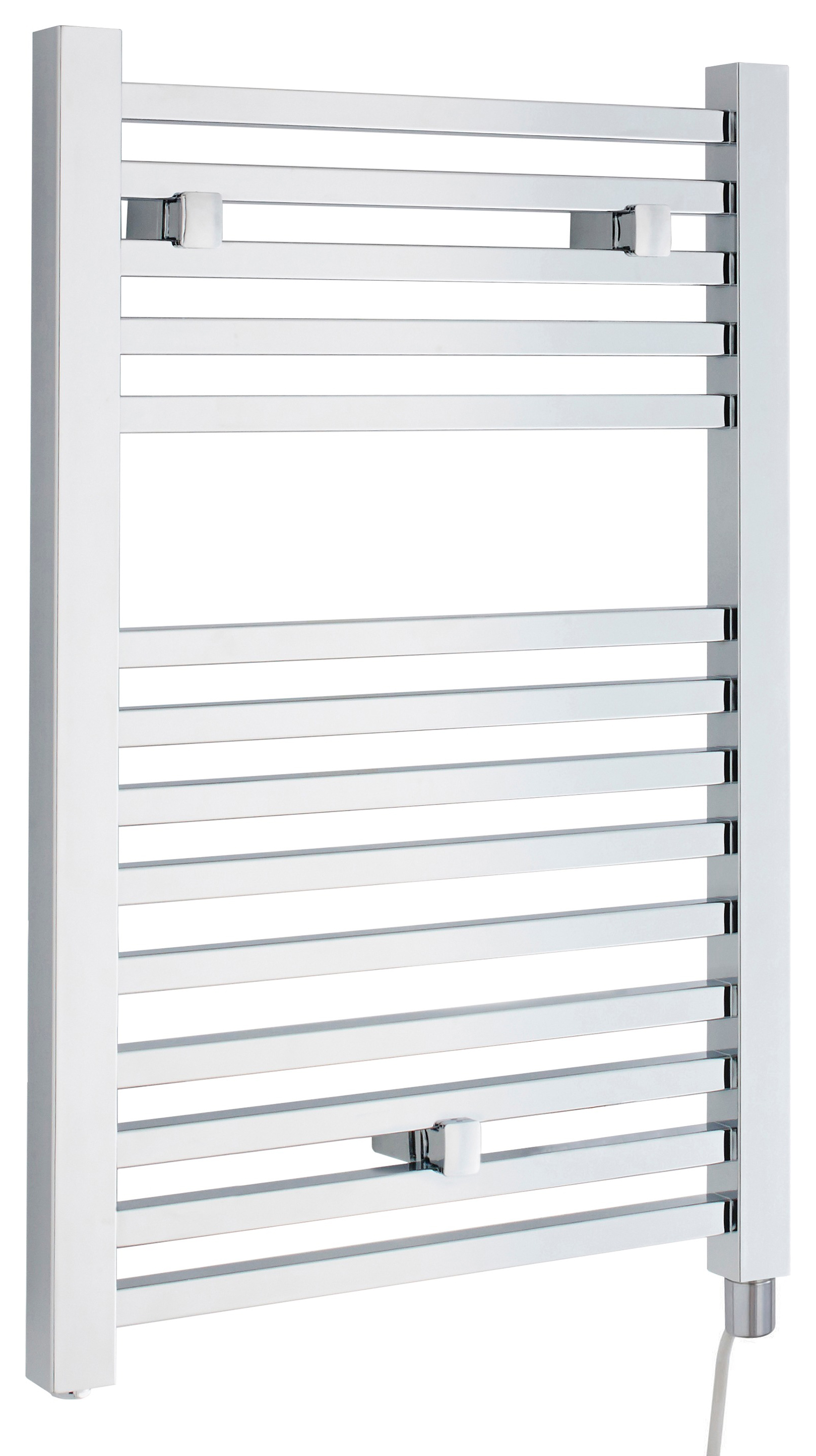 Balterley Chrome Electric Single Panel Vertical Towel Radiator - 500mm