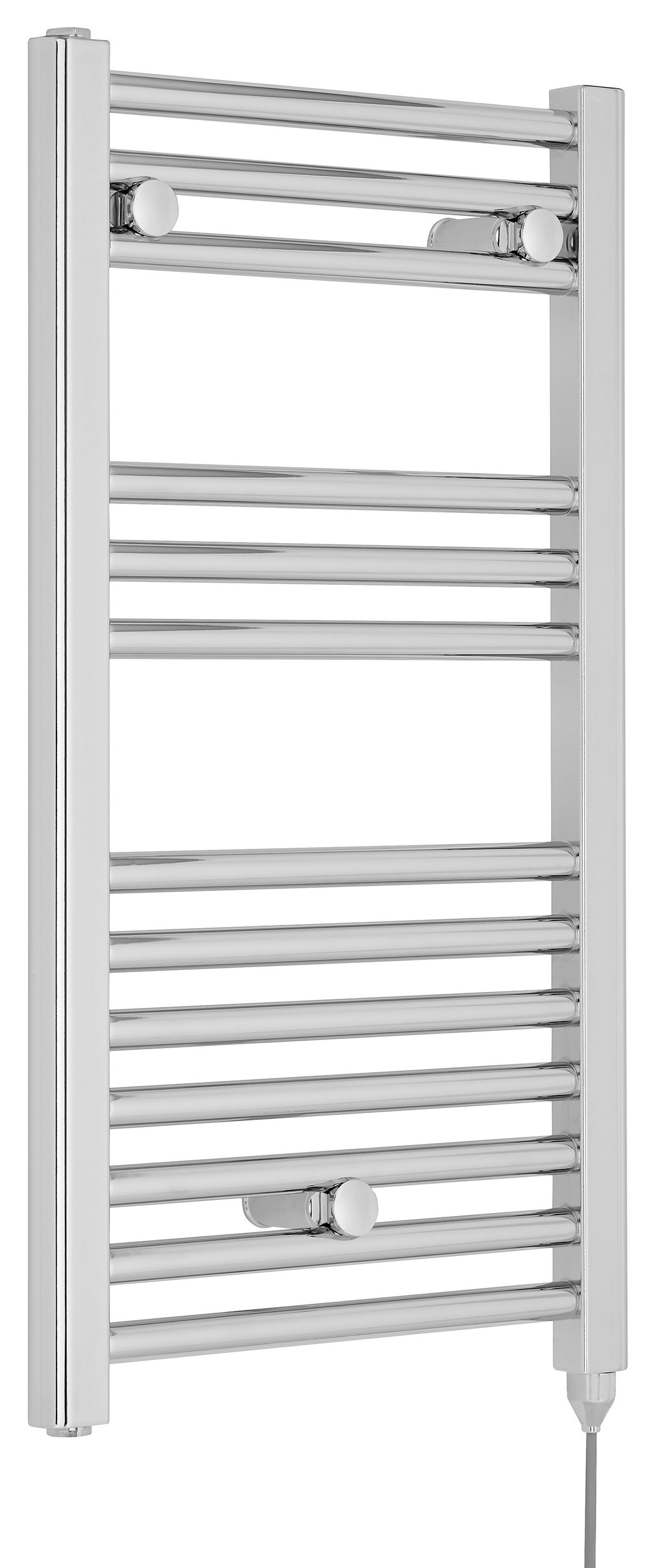 Balterley Chrome Electric Single Panel Vertical Towel Radiator - 720 x 400mm