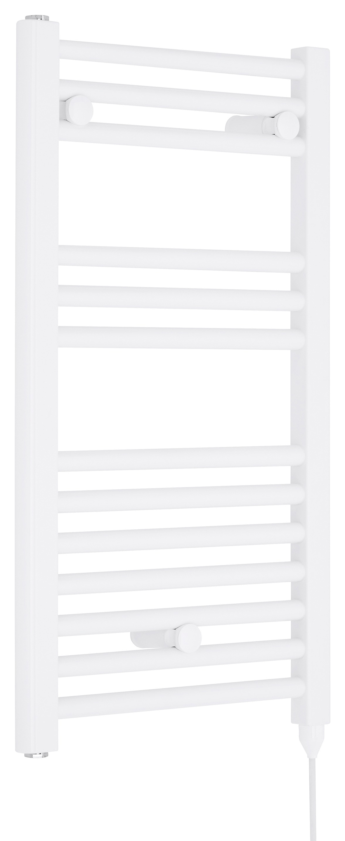 Balterley White Electric Single Panel Vertical Towel Radiator - 720 x 400mm
