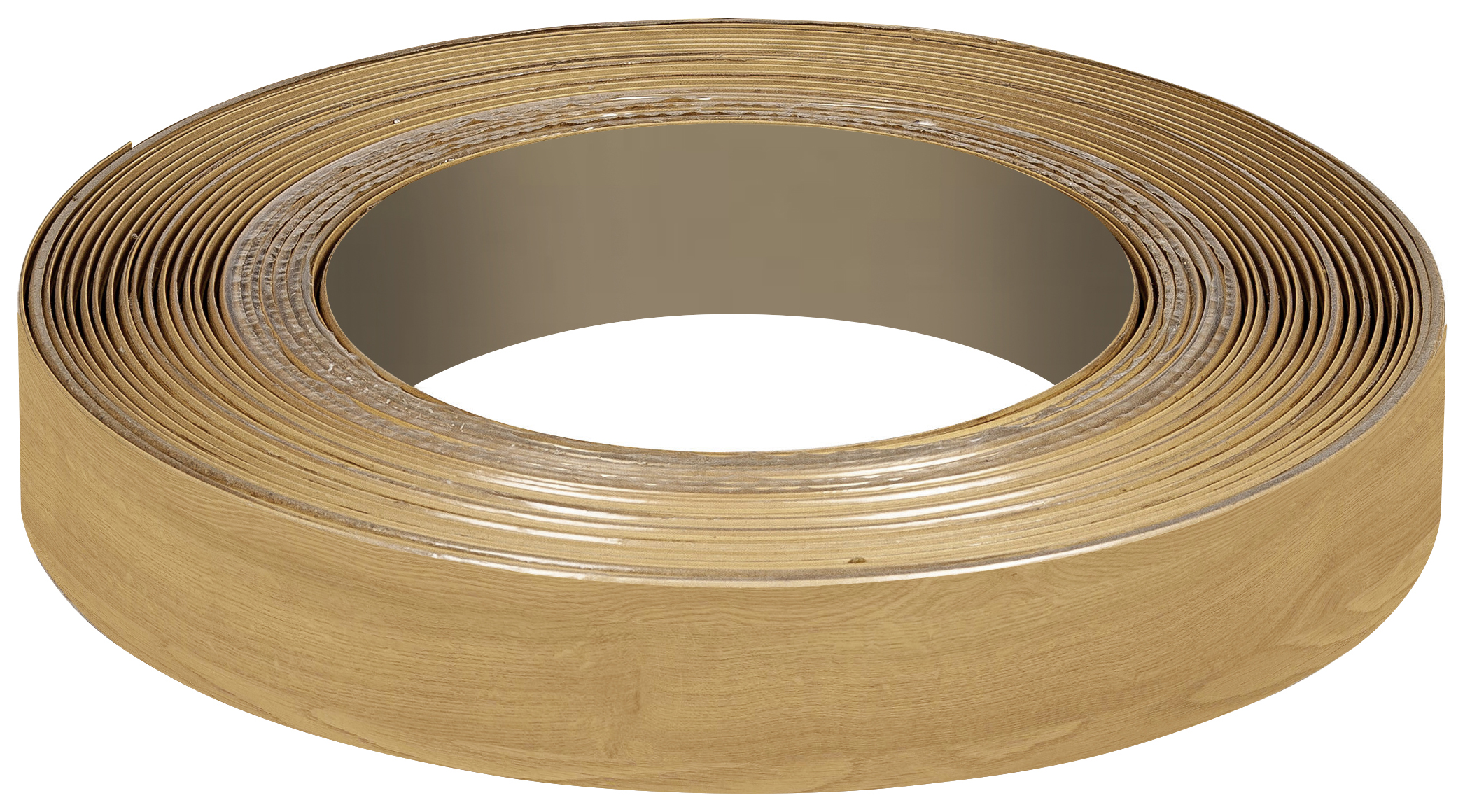 Lancaster Oak Effect Iron On Edging Tape - 19 x 2500mm
