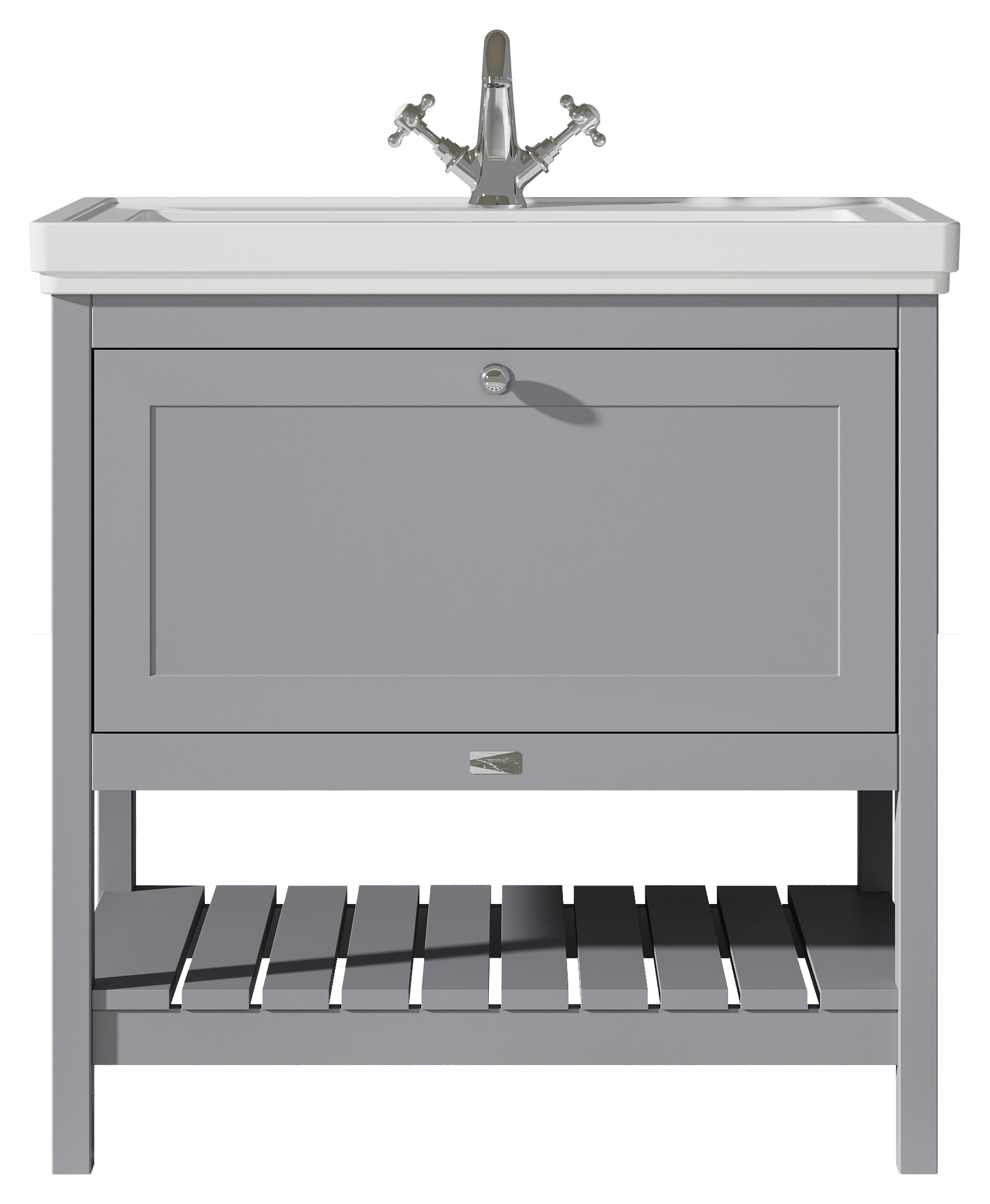 Bayswater Hartleigh Plummett Grey Traditional Freestanding Vanity