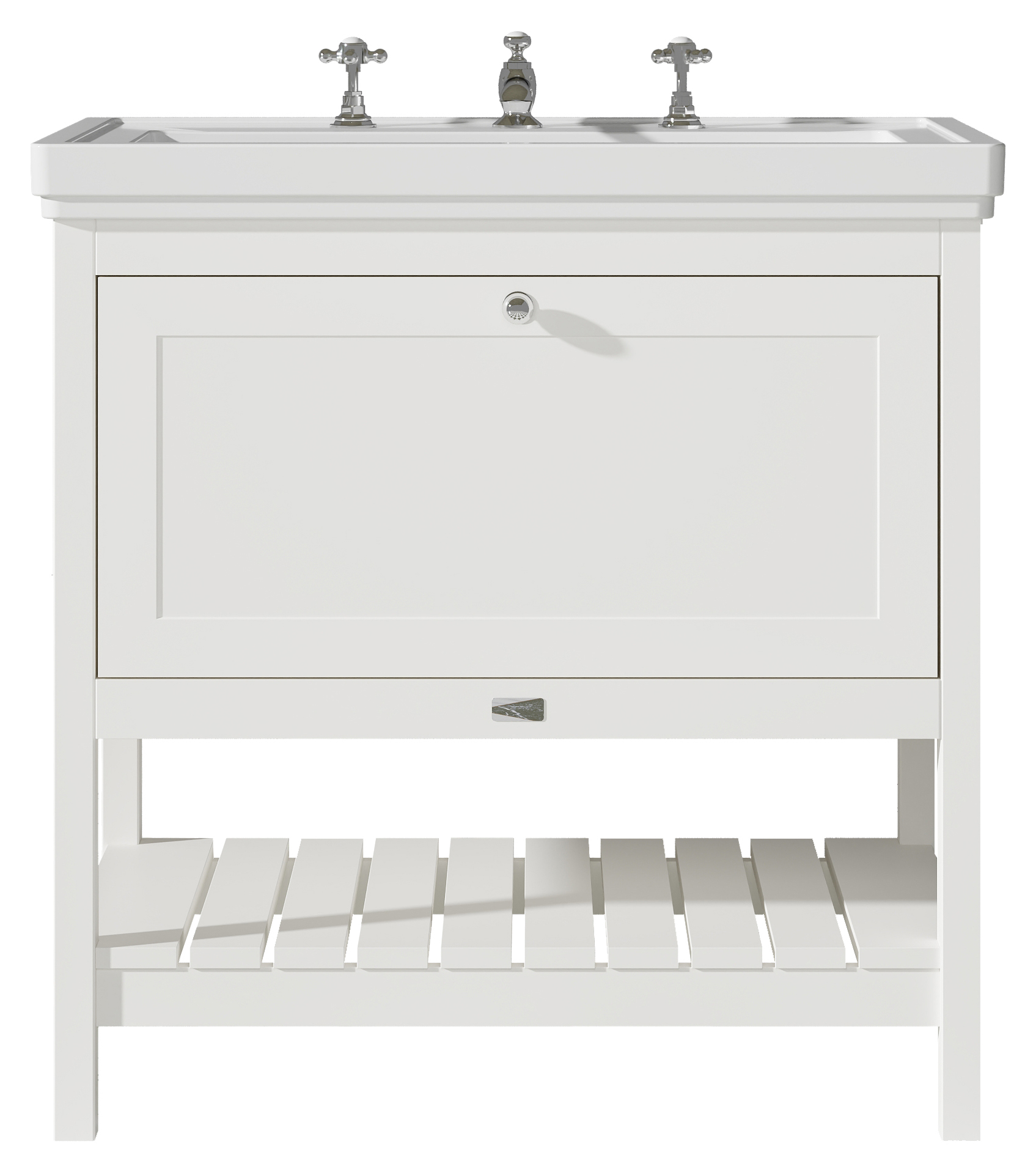 Bayswater Hartleigh Pointing White Traditional Freestanding