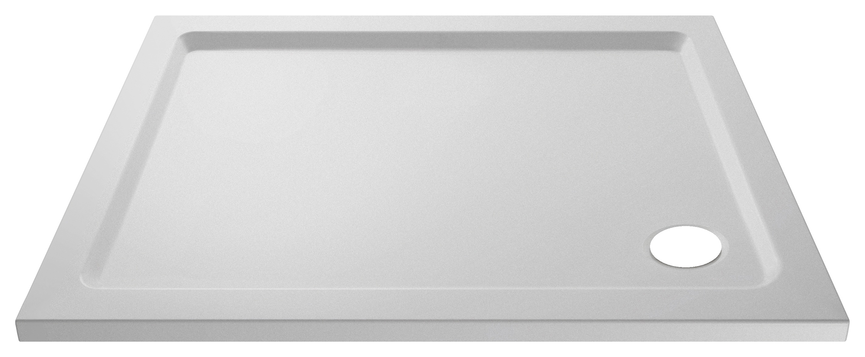 Nuie 40mm Rectangular Slip Resistant Shower Tray - 1200 x 900mm
