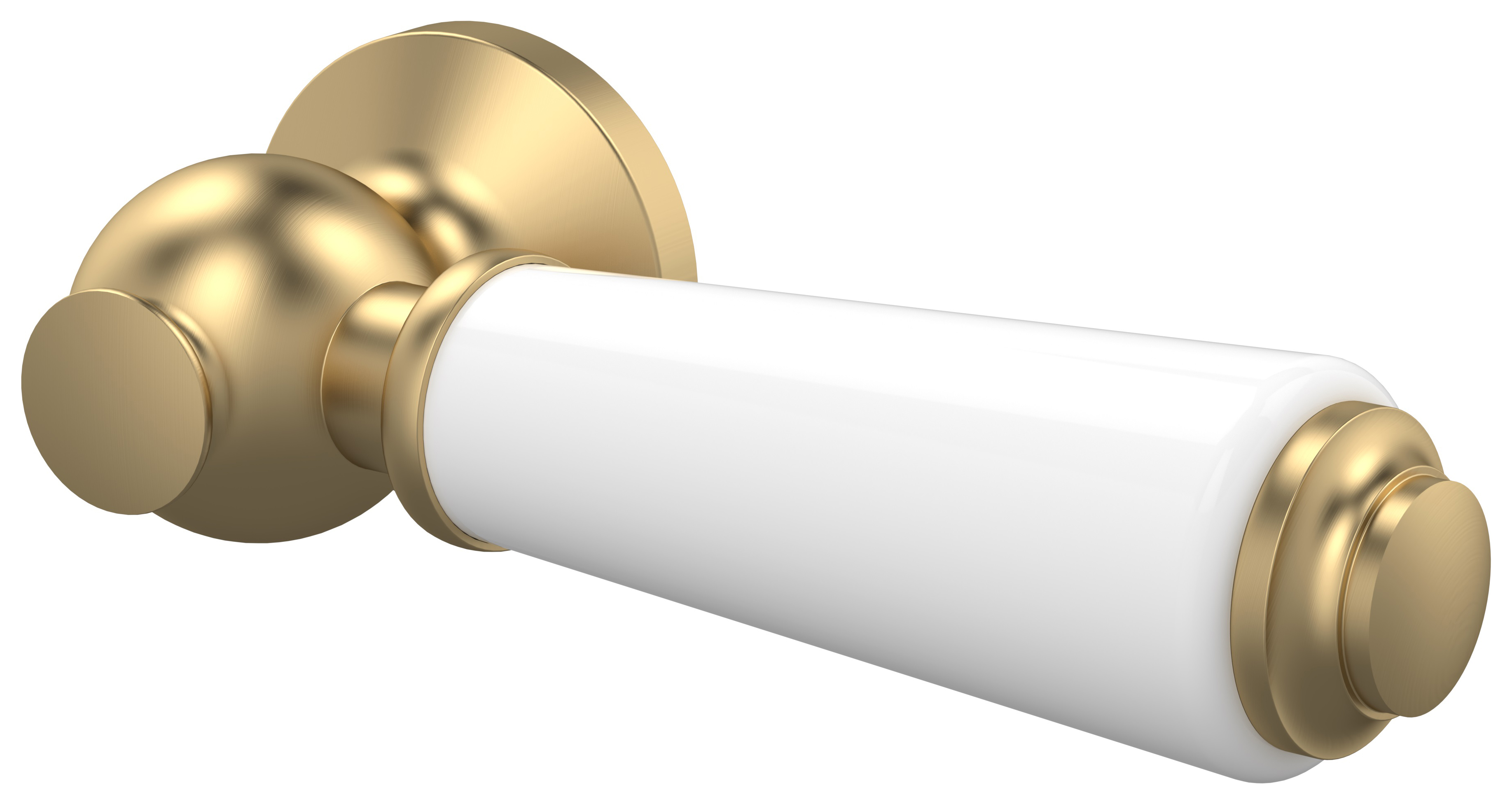 Bayswater Ceramic Cistern Flush Lever - Brushed Brass