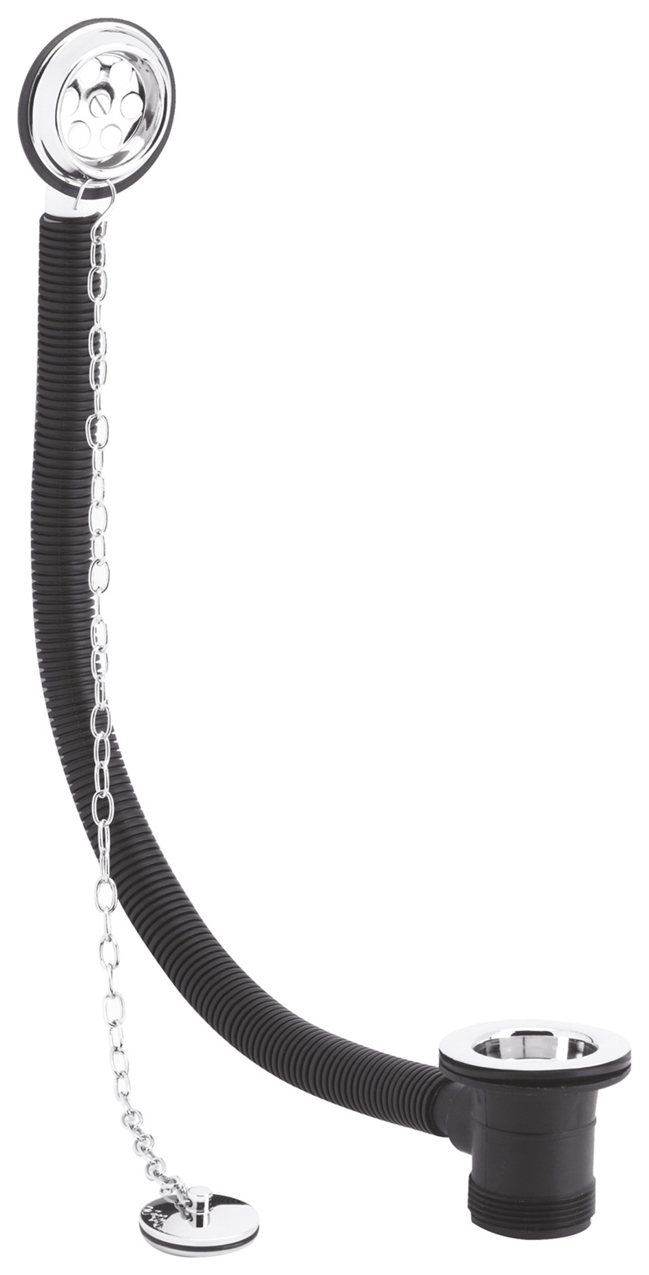 Bayswater Bath Waste & Overflow - Chrome