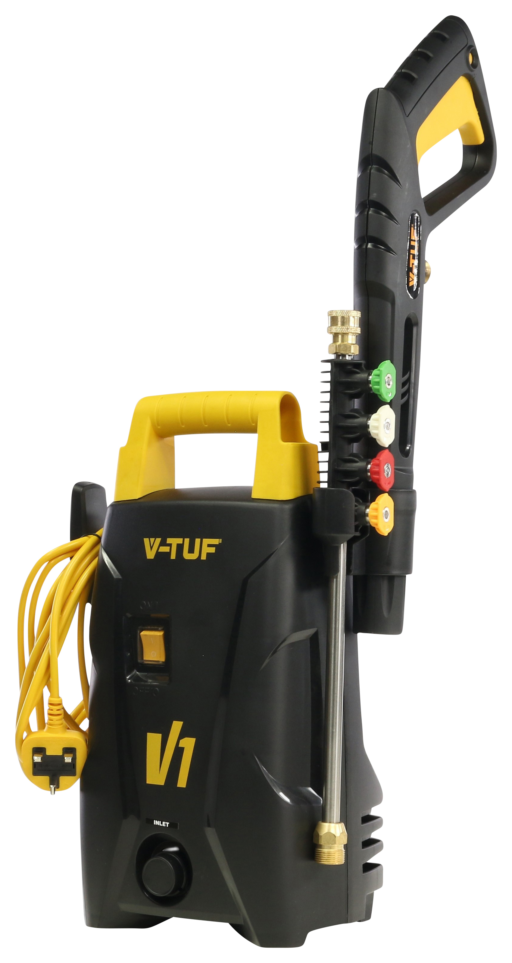 V-Tuf V1 240V 105 Bar DIY Portable Pressure Washer - 1400W