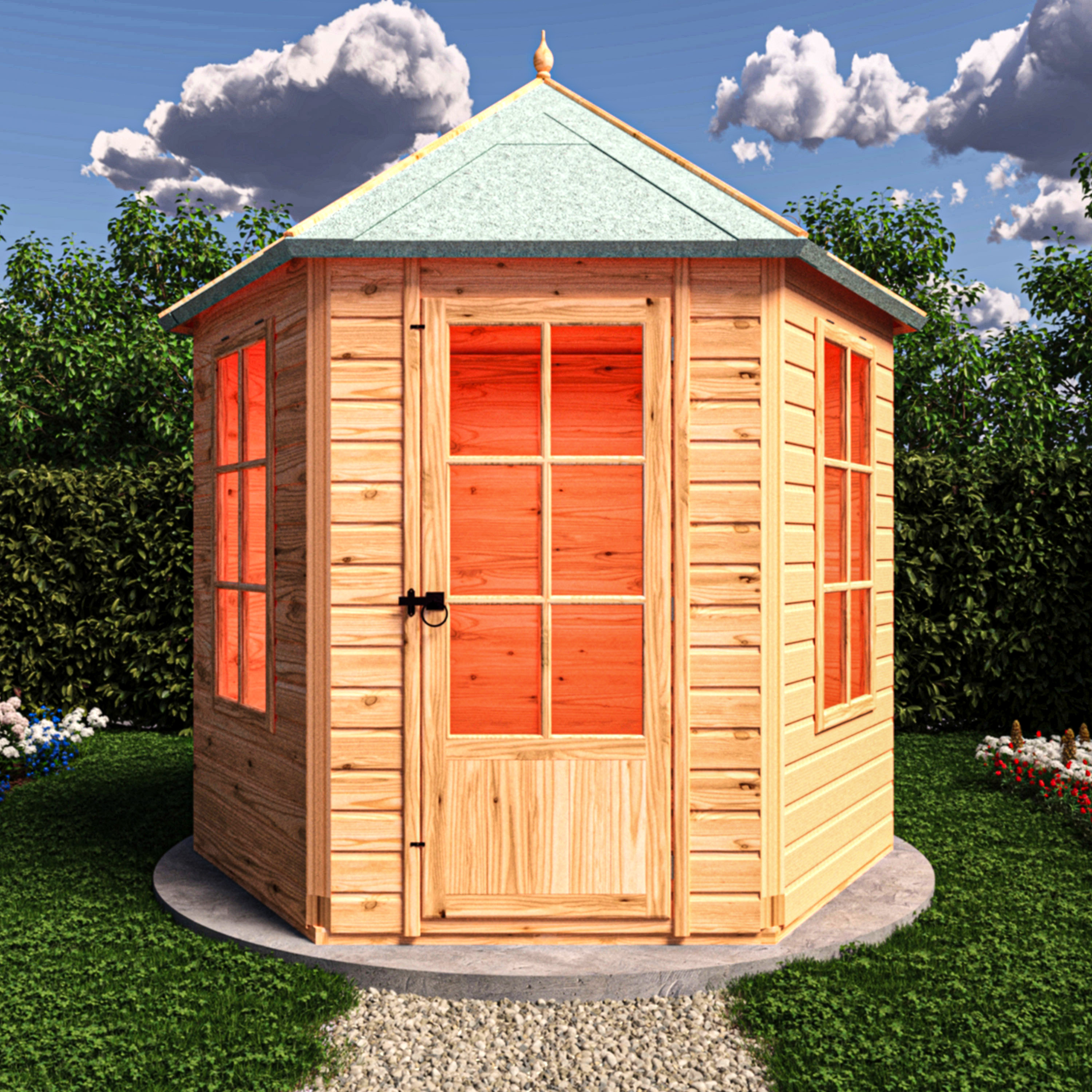 Shire Welwick Summerhouse 8x7ft