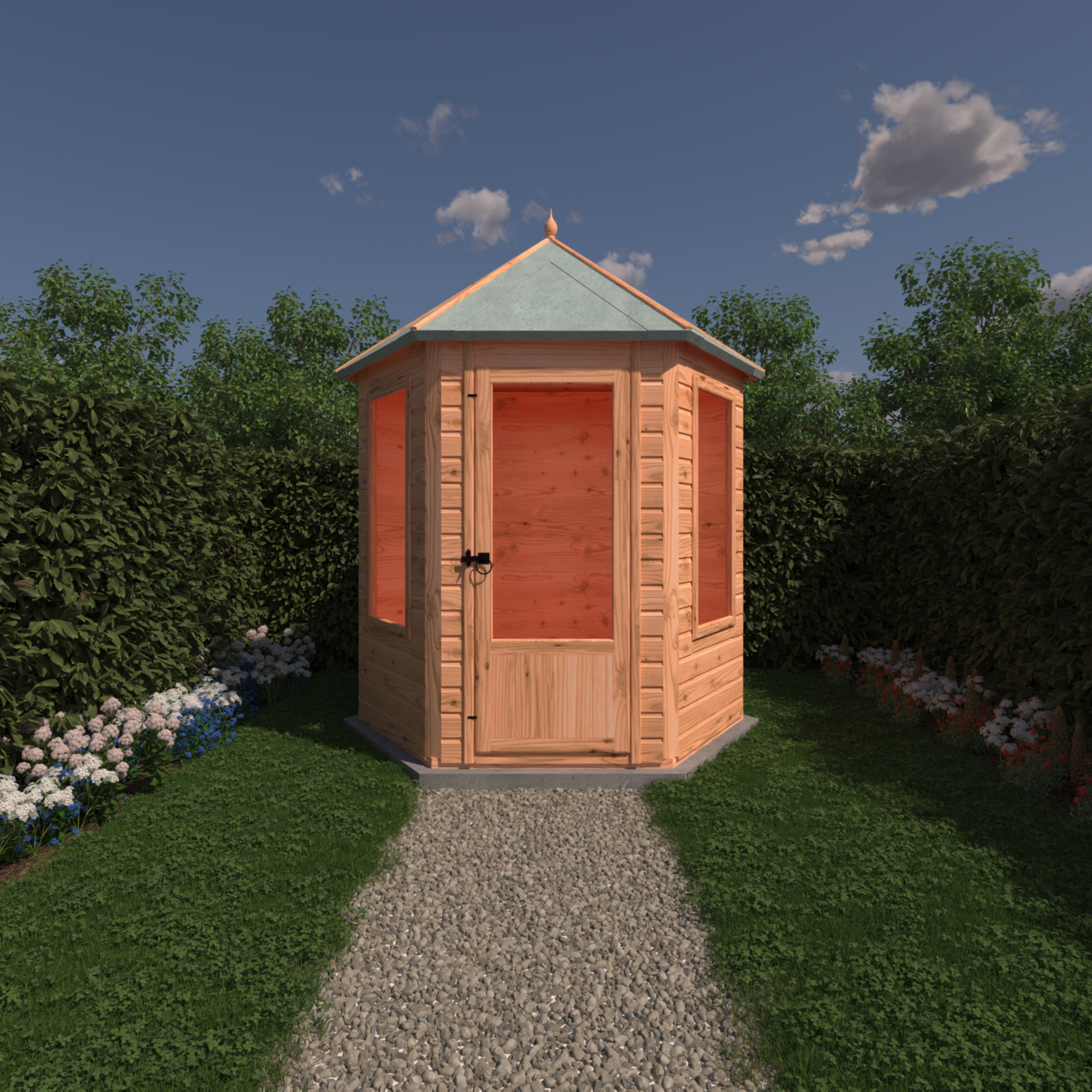 Shire Keswick Summerhouse 6x6ft