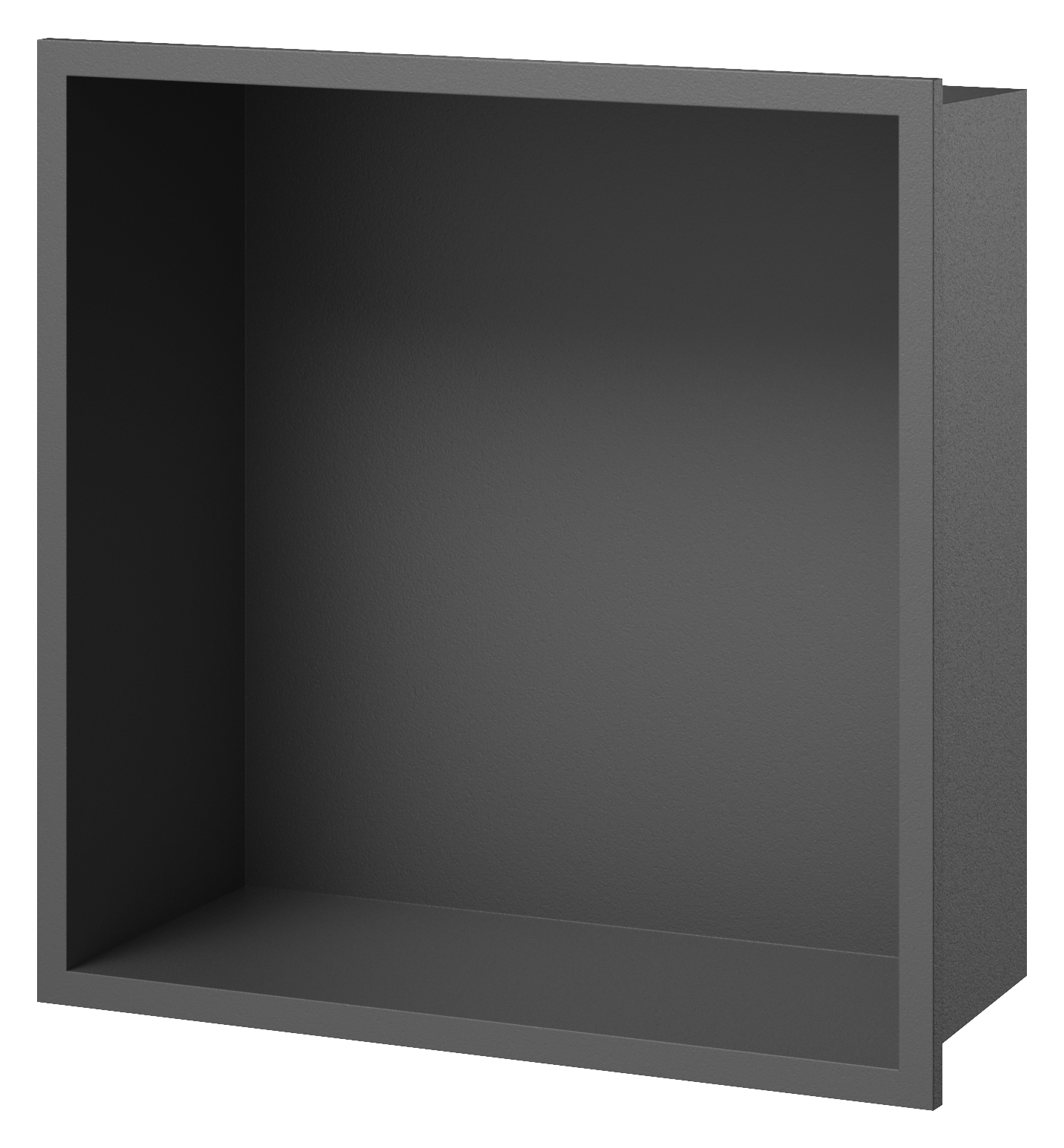 Concept Matt Black Shower Niche Kit - 320 x 320 x 120mm