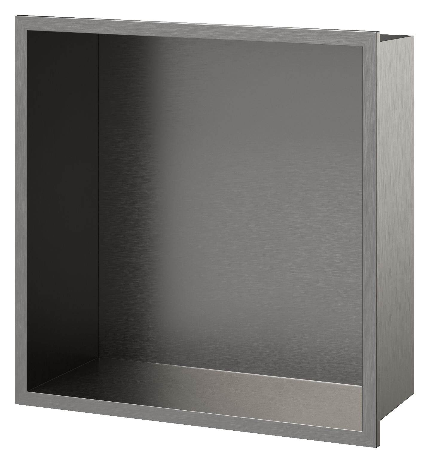 Concept Matt Anthracite Shower Niche Kit - 320 x 320 x 120mm