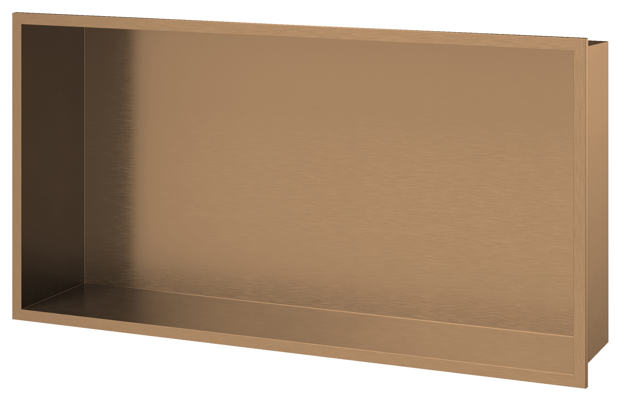 Concept Brushed Bronze Shower Niche Kit - 620 x 320 x 120mm