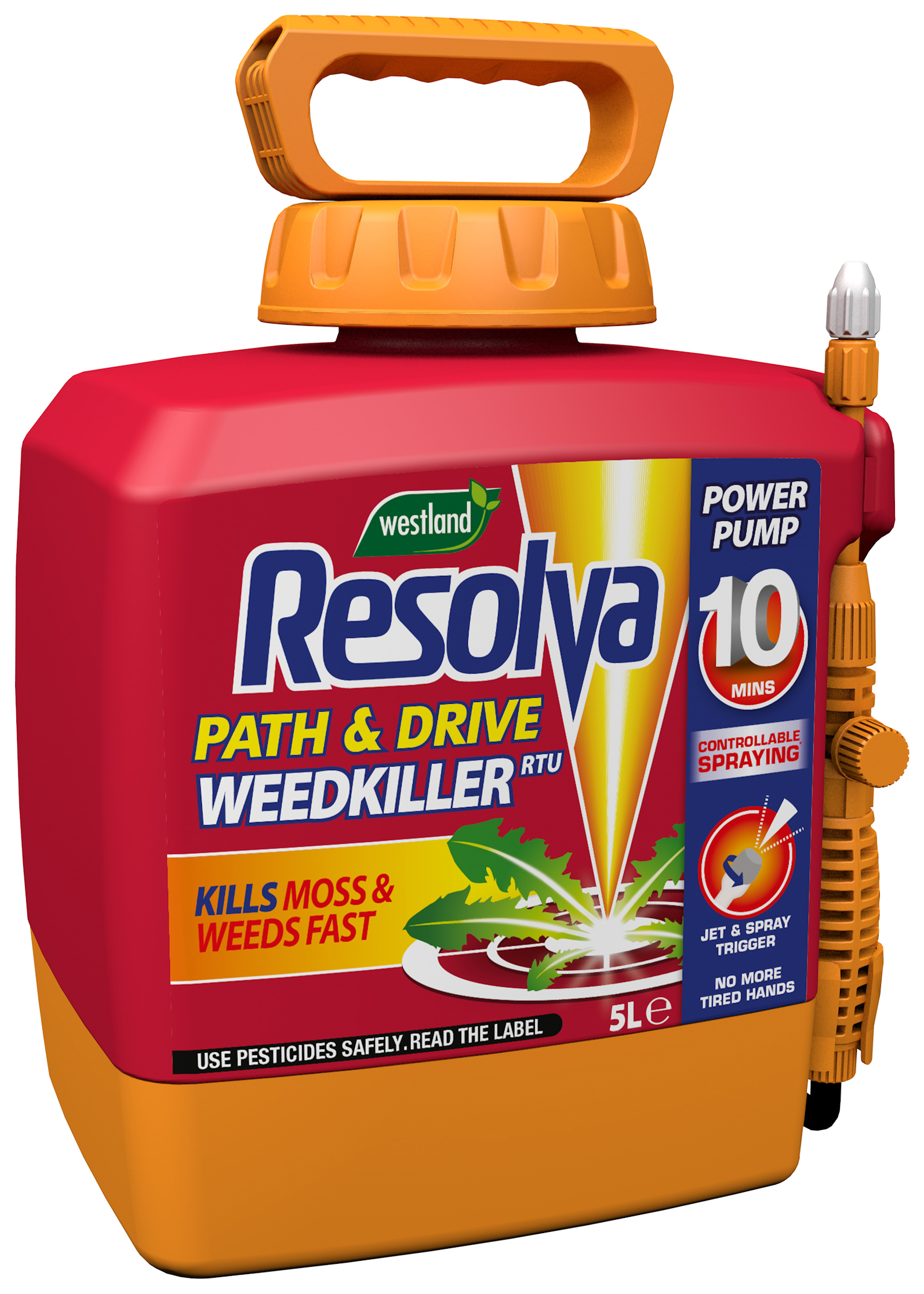 Resolva Path & Drive Power Pump Weedkiller - 5L