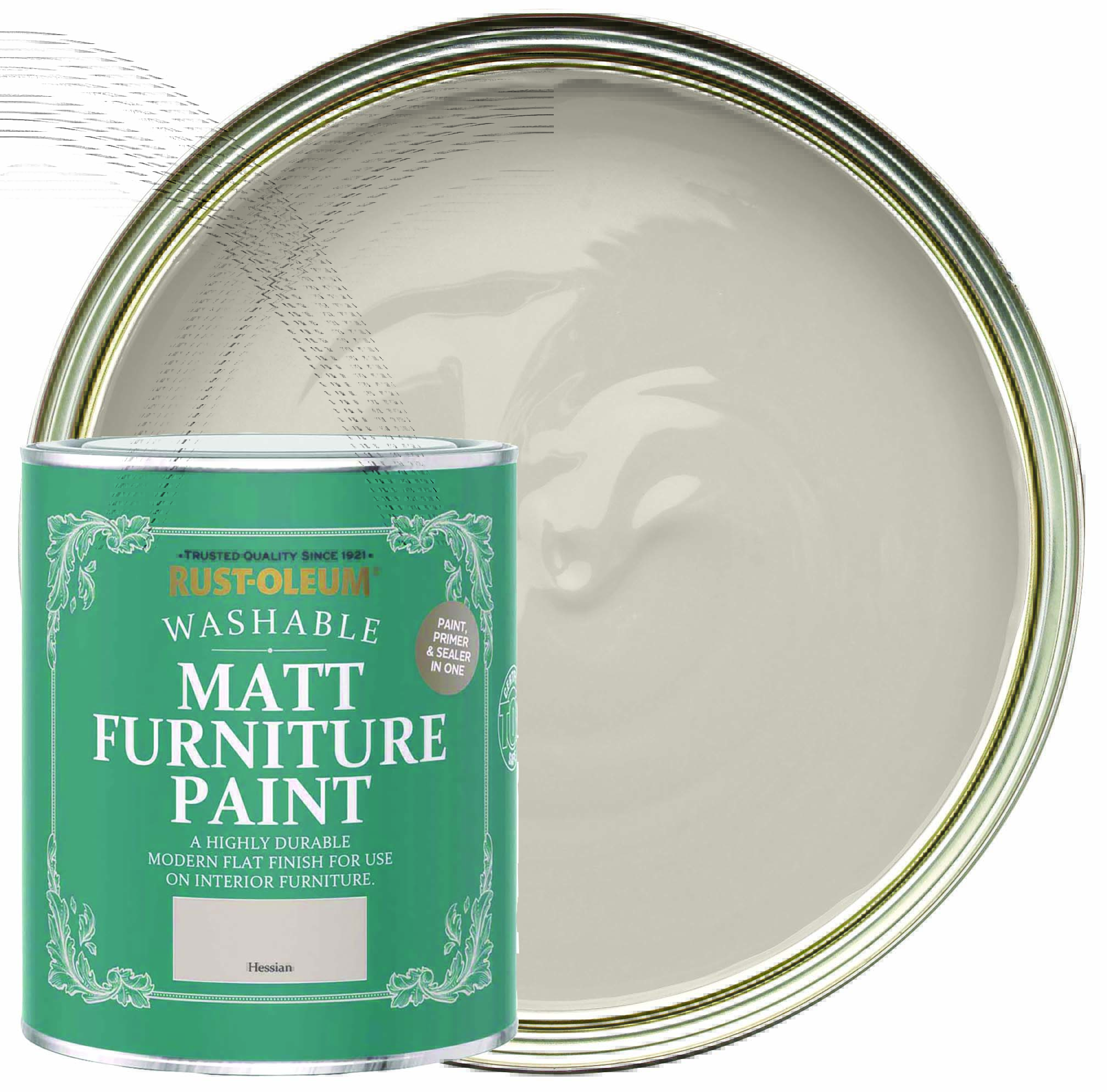 Rust-Oleum Matt Furniture Paint - Hessian - 750ml