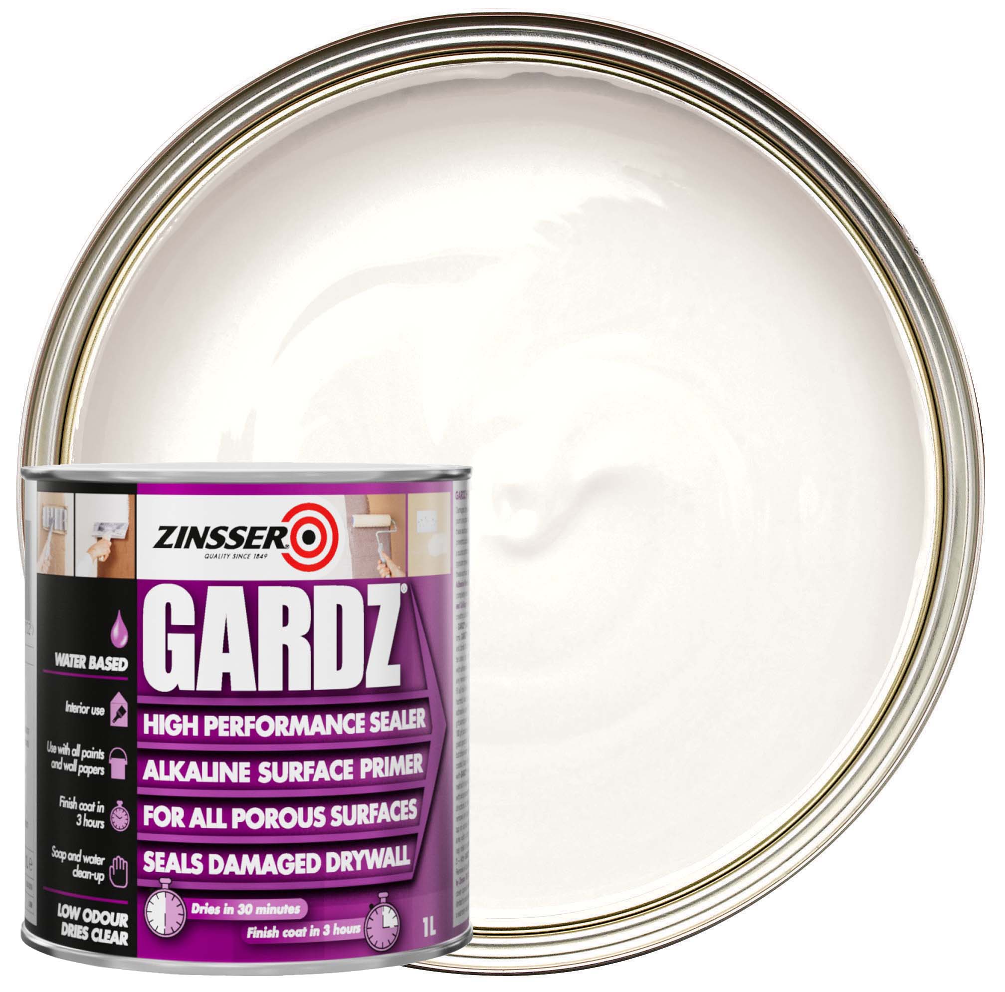 Zinsser Gardz Clear Primer - 1L