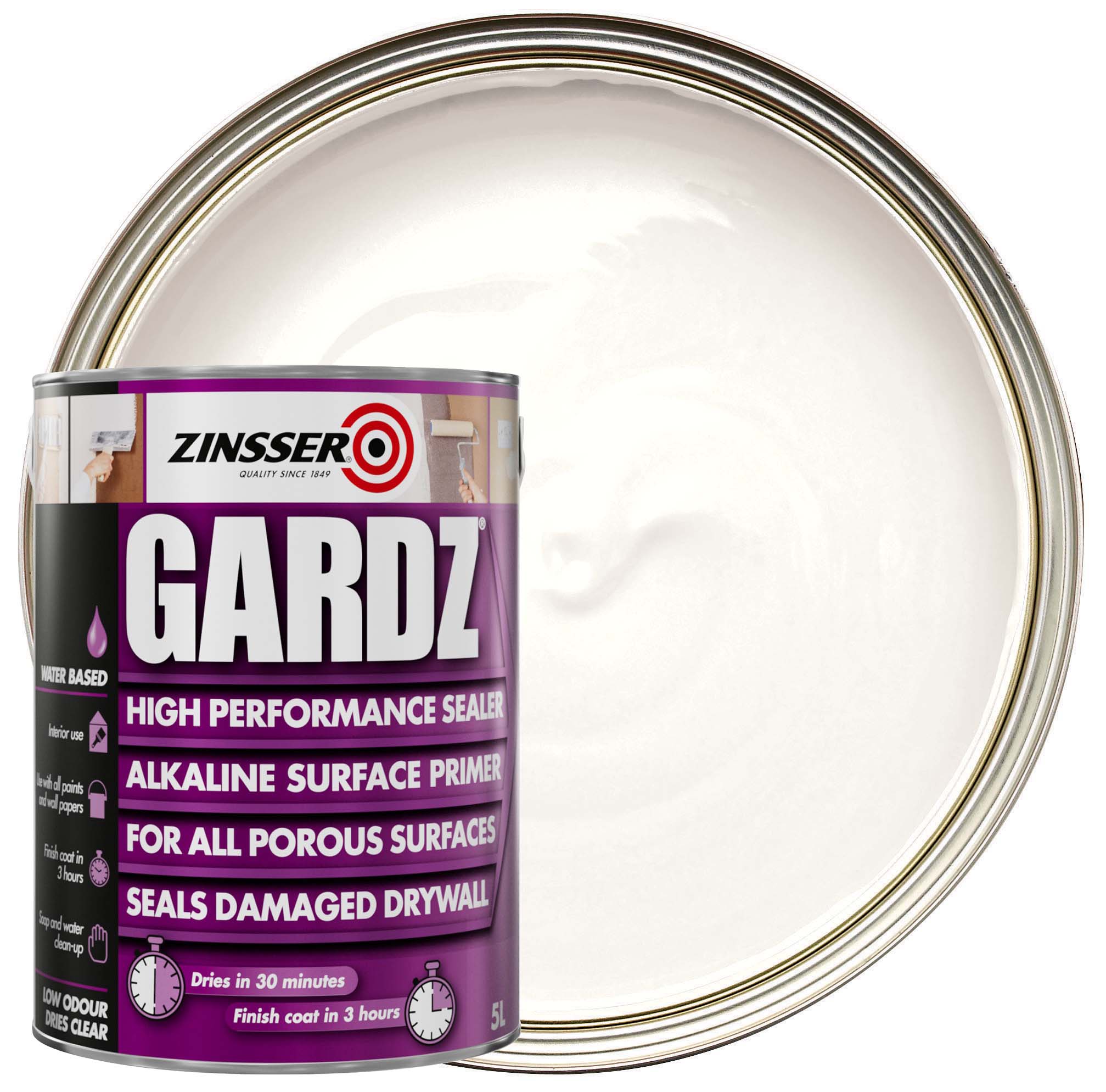 Zinsser Gardz Clear Primer - 5L