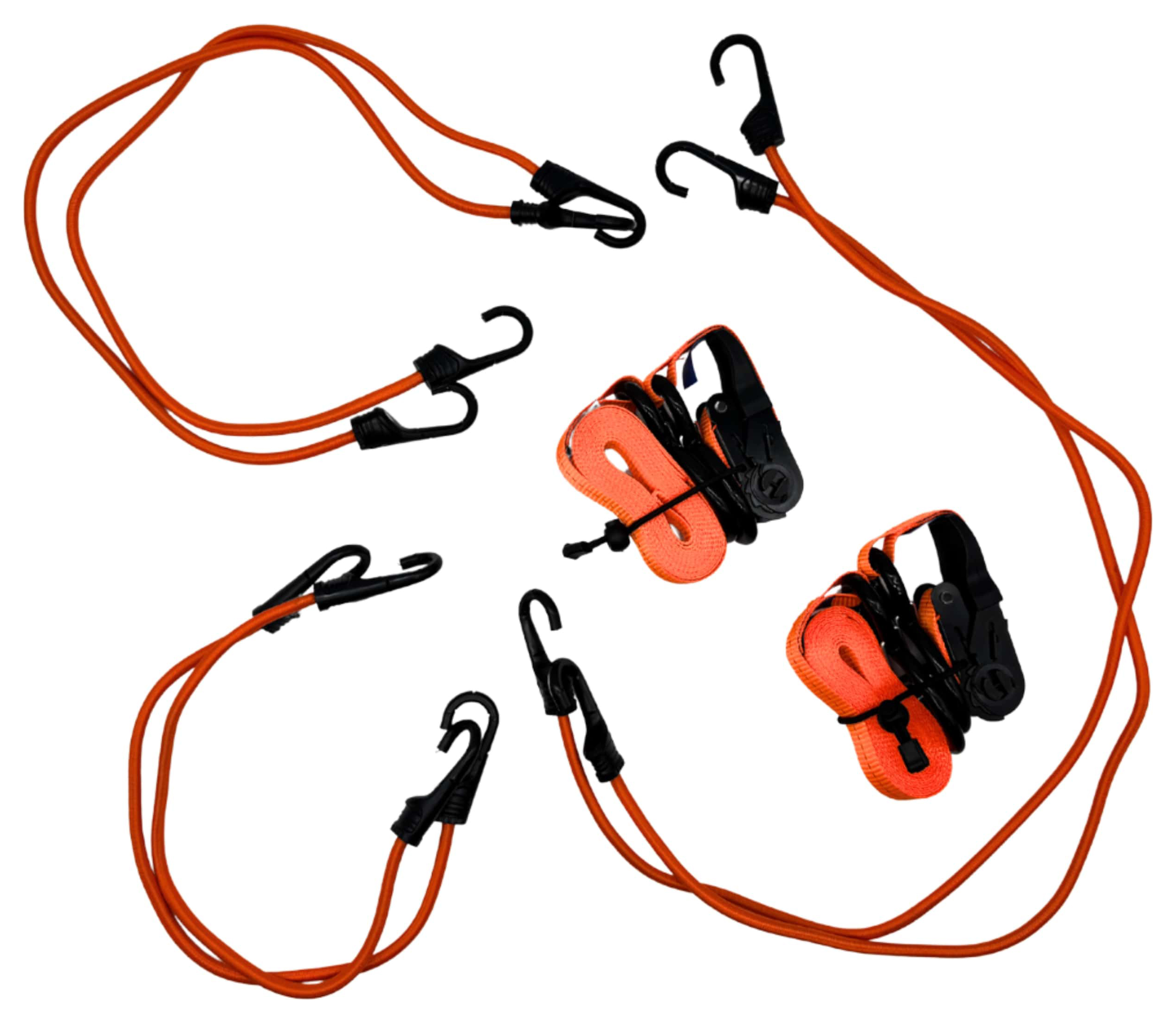 8 Piece Set - 2x Light Duty Ratchet