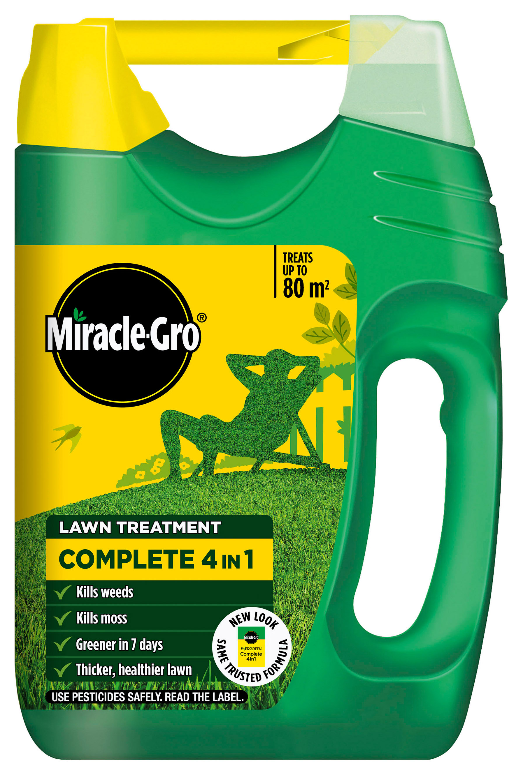 Miracle-Gro Complete 4-in-1 Spreader - 80m2