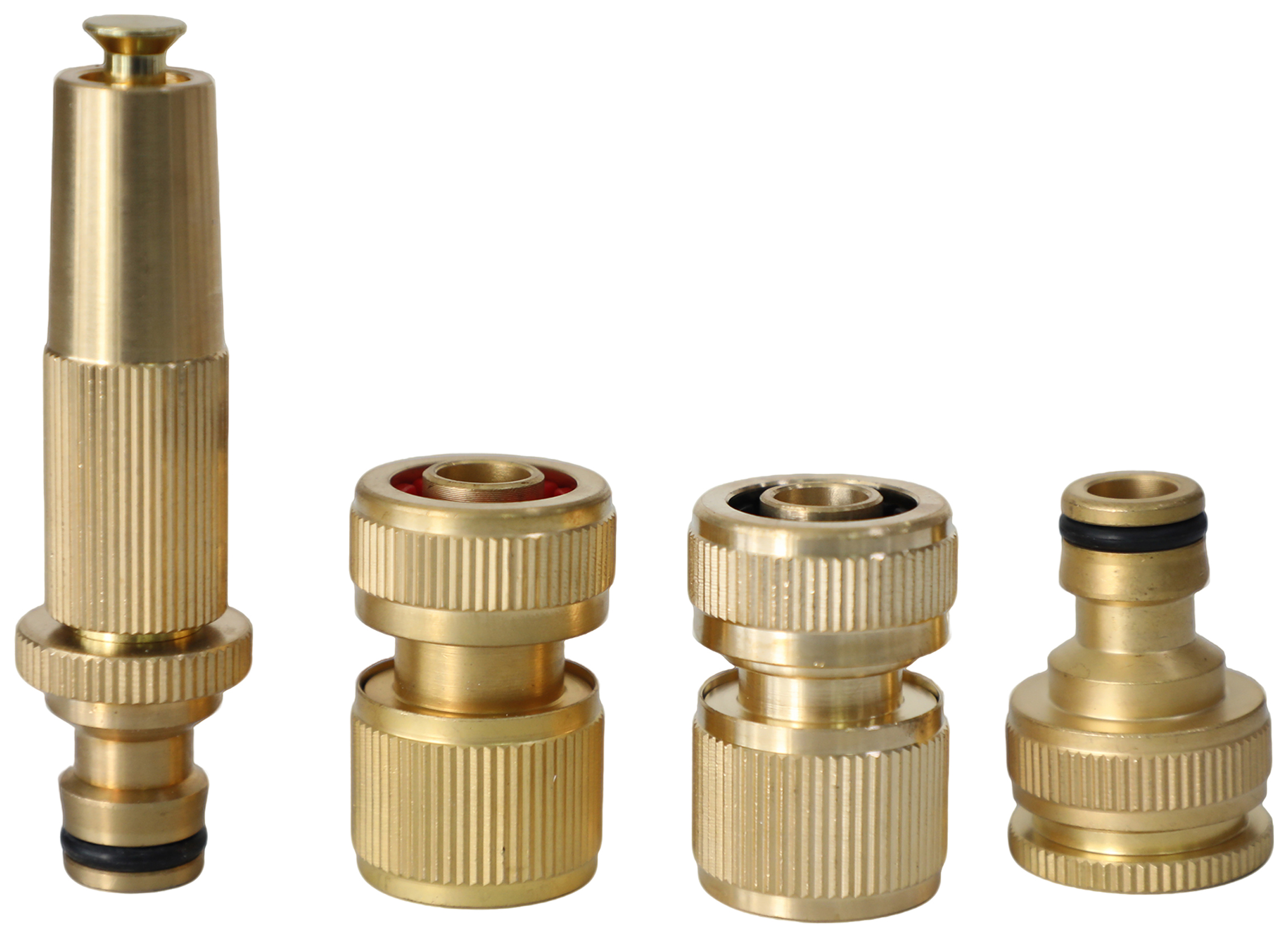 Wickes Brass Garden Hose Set