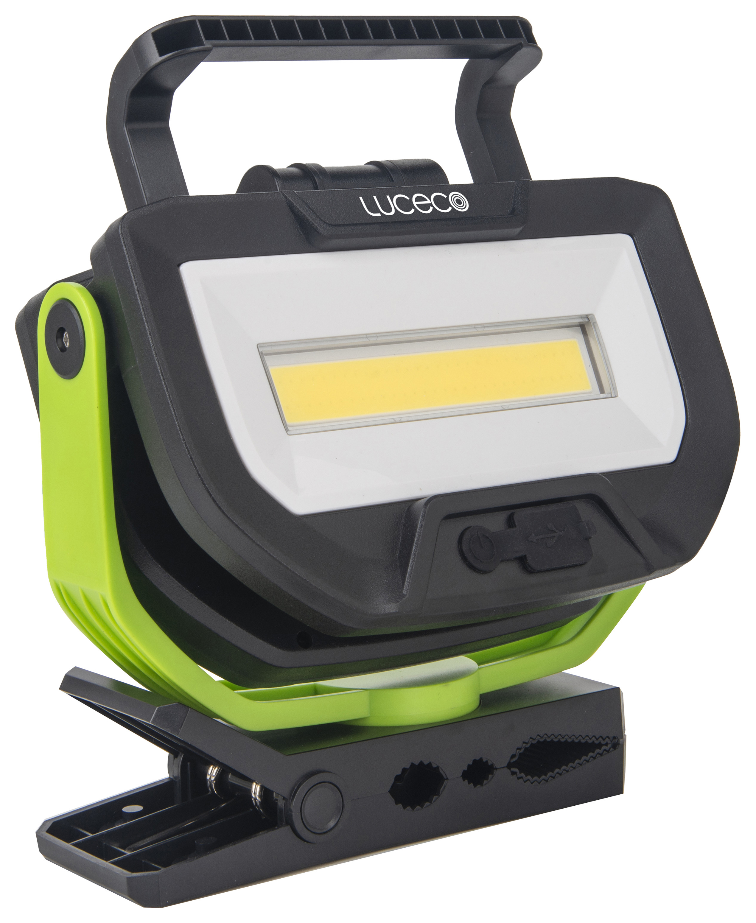 Luceco Rechargeable Folding Twin Panel Worklight - 25W 2500lm