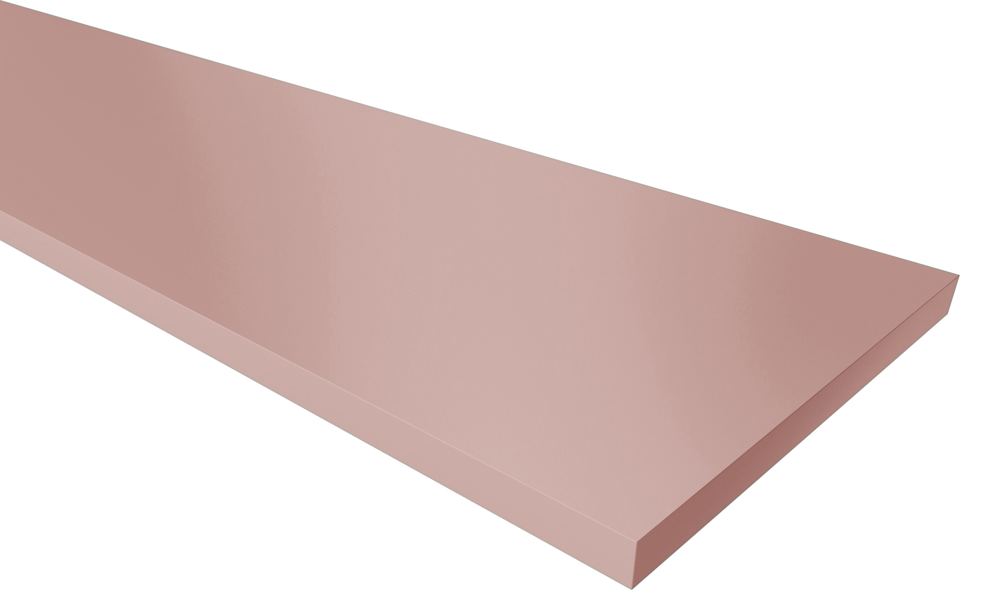 Wickes MFC Antique Rose Shelf -1200mm Length