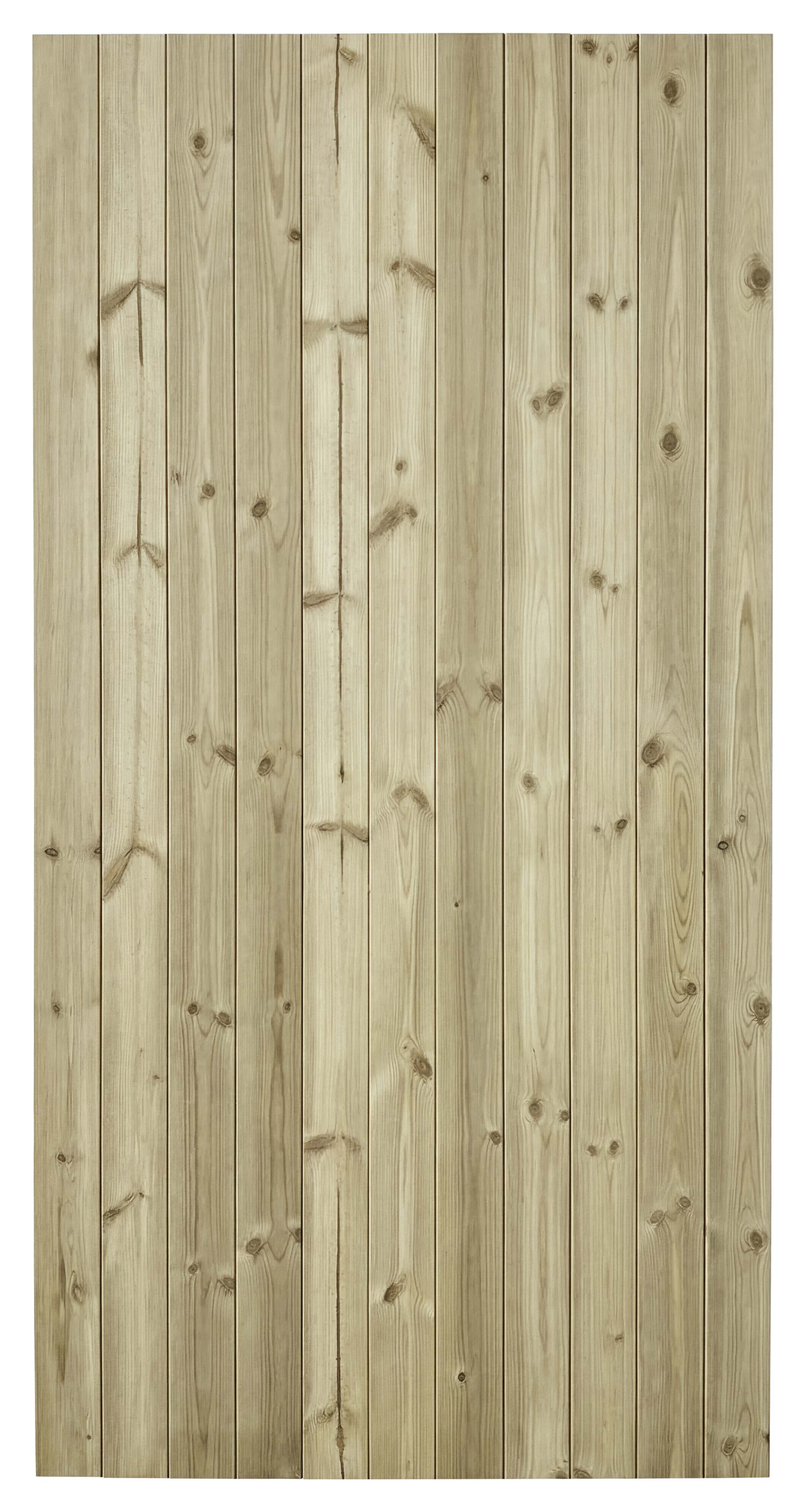 Wickes Ledged & Braced Flat Top Timber Gate - 915 x 1829mm