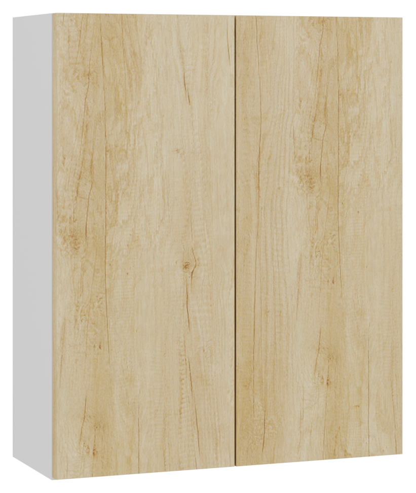 Wickes Broxwood Natural Oak Slimline Depth Wall Unit - 600mm