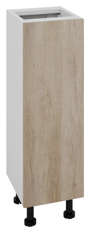 Wickes Broxwood Grey Oak Standard Depth Base Unit - 250mm