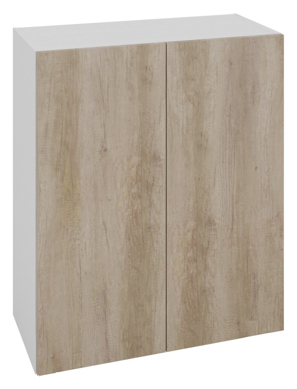 Wickes Broxwood Grey Oak Slimline Depth Wall Unit - 600mm