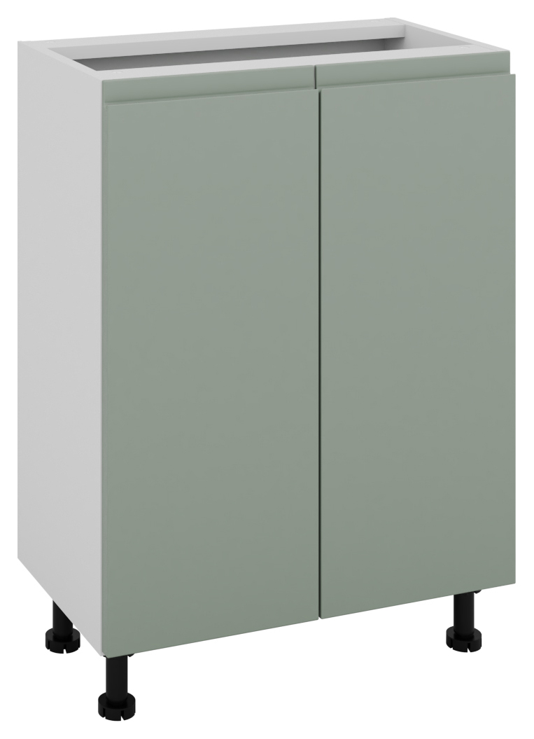 Wickes Lakemoor Reed Green Standard Depth Base Unit - 600mm