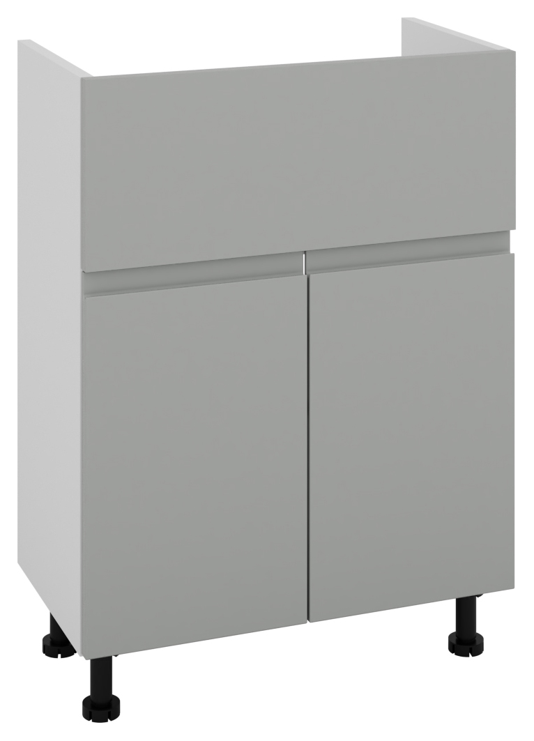 Wickes Lakemoor Dust Grey Standard Depth Vanity Unit - 500mm