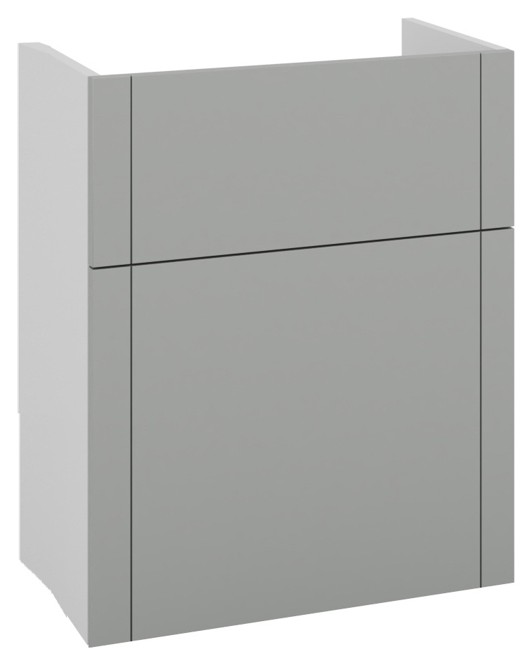 Wickes Winsford Dust Grey Standard Depth Toilet Unit - 500mm