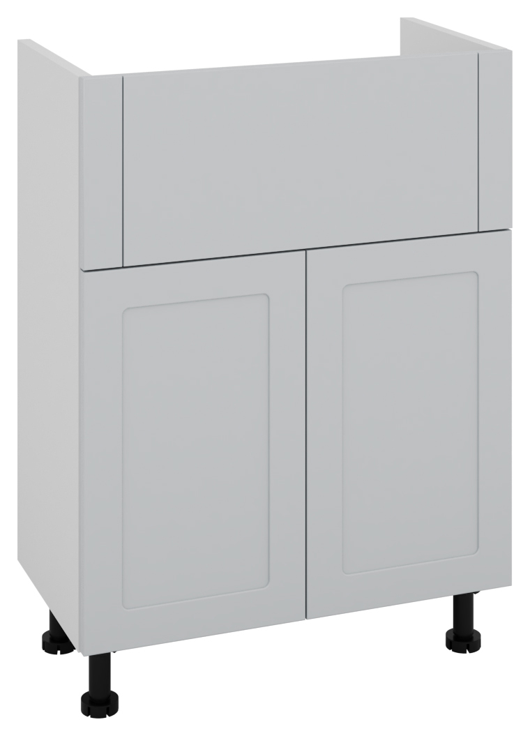 Wickes Winsford Dove Grey Standard Depth Vanity Unit - 500mm