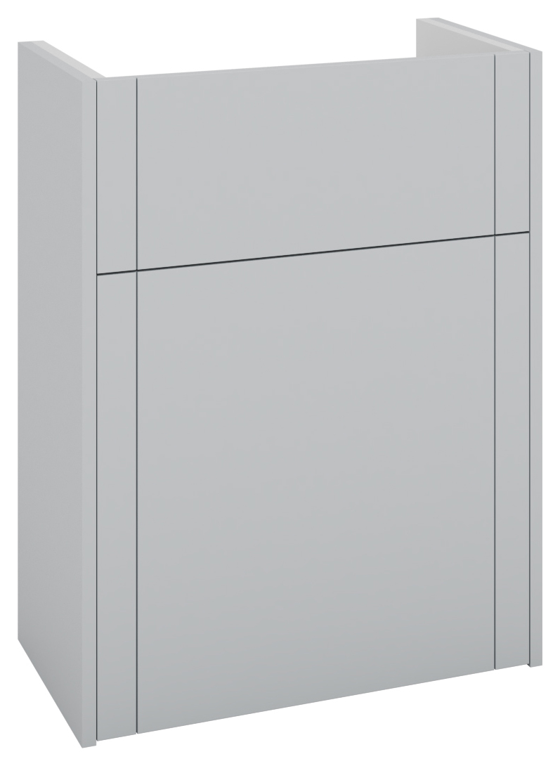Wickes Winsford Dove Grey Slimline Depth Toilet Unit - 500mm