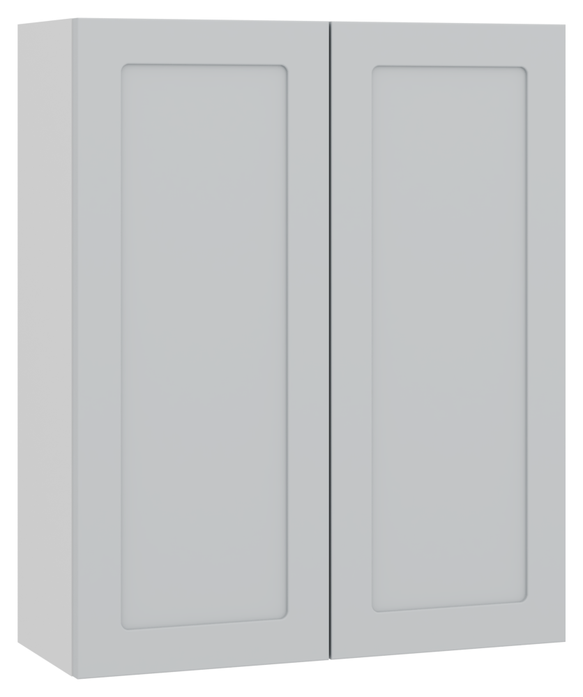 Wickes Winsford Dove Grey Slimline Depth Wall Unit - 600mm