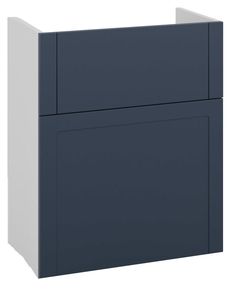 Wickes Winsford Navy Blue Standard Depth Toilet Unit - 600mm