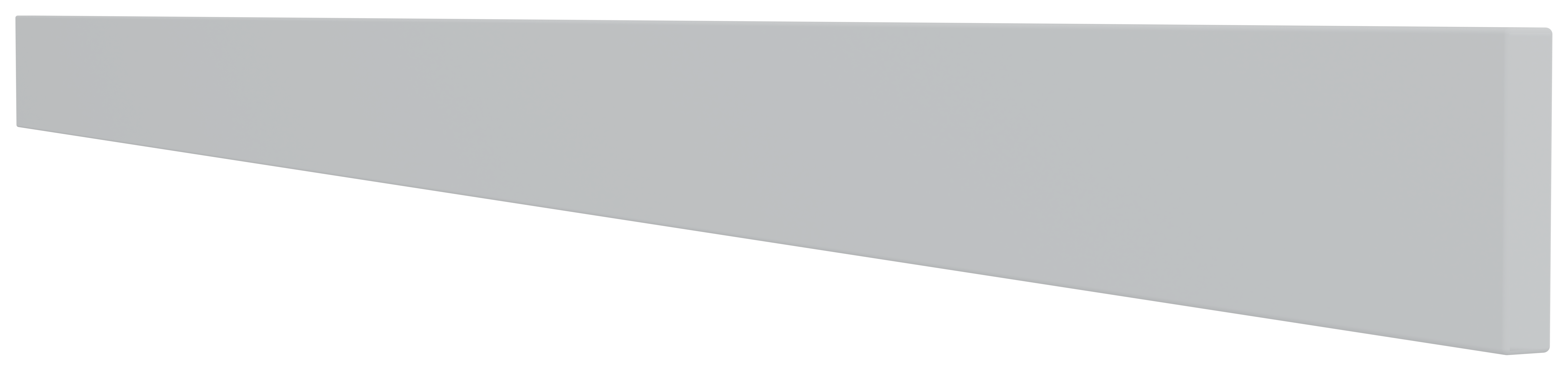 Wickes Winsford Dove Grey Plinth - 2m