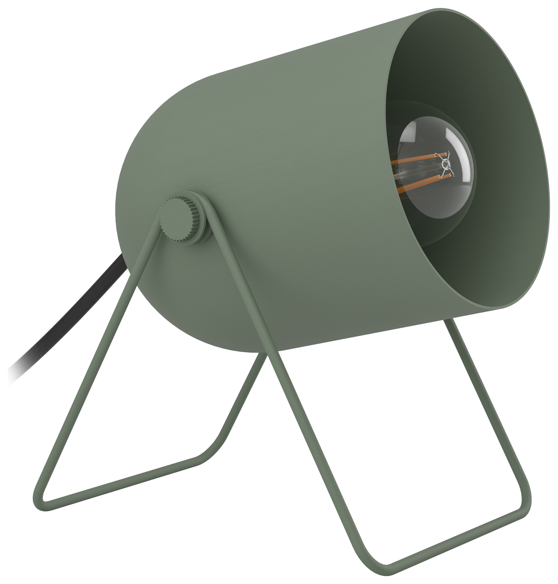 Eglo Tilston Steel Minimalist Table Lamp - Green