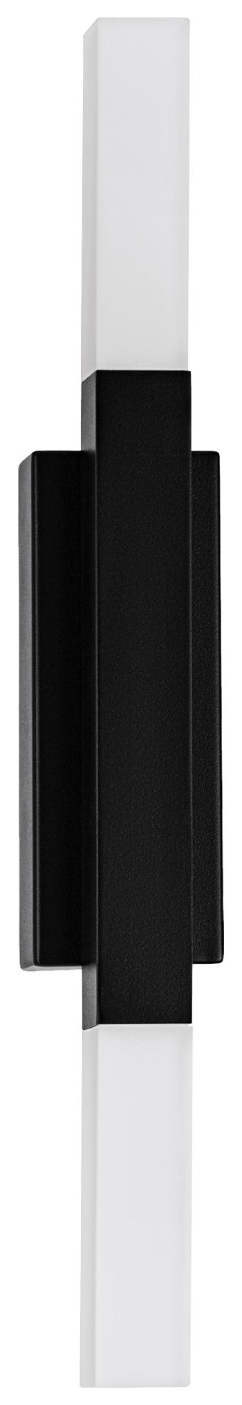 Eglo Alcudia Metal & Plastic LED Bathroom Mirror Light - Black