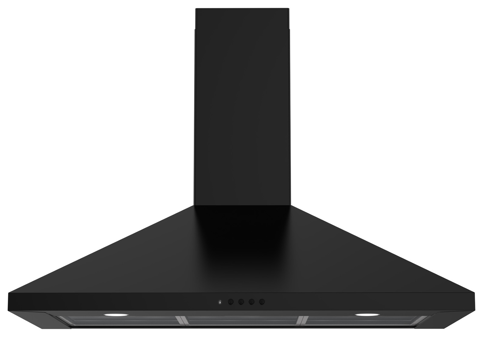 Leisure H901PK 90cm chimney cooker hood - Black