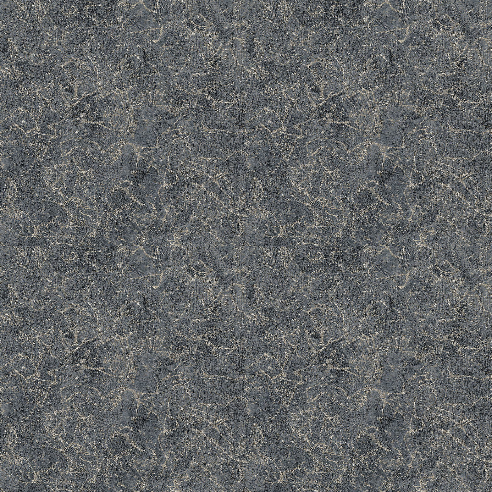 Arthouse Textured Marble Navy / Silver Wallpaper