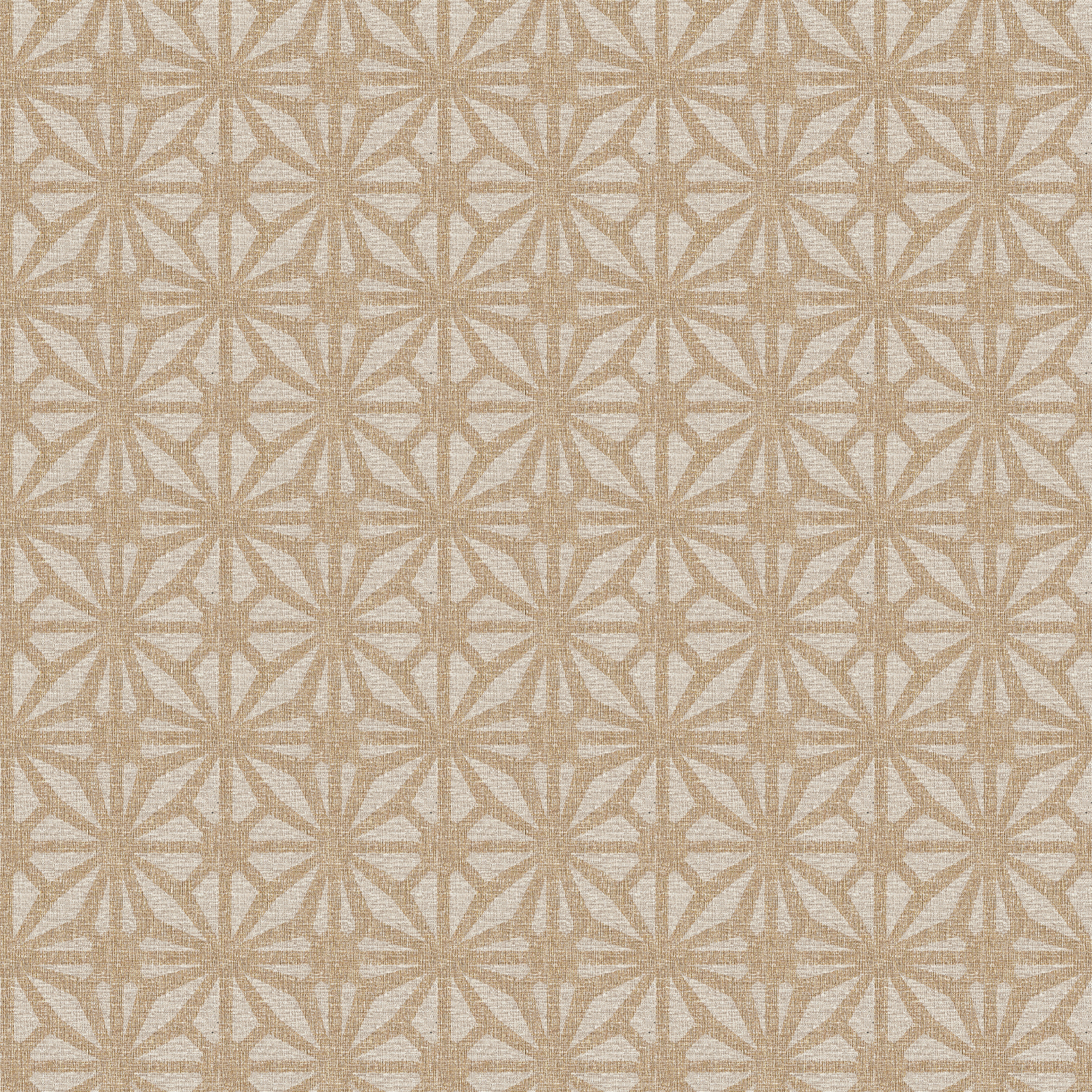 Arthouse Moorish Mosaic Taupe and Gold Wallpaper