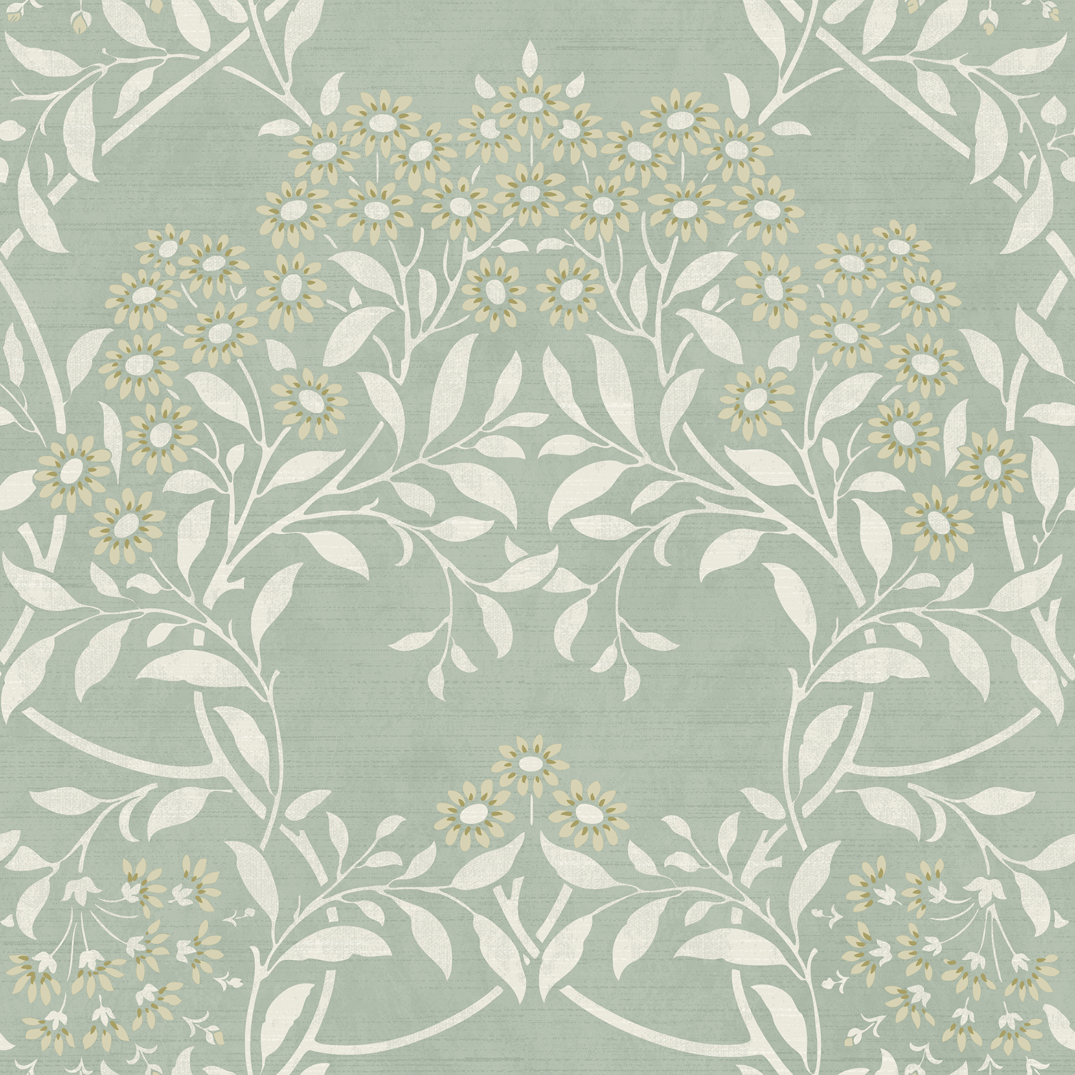 Arthouse Floral Trail Sage Wallpaper