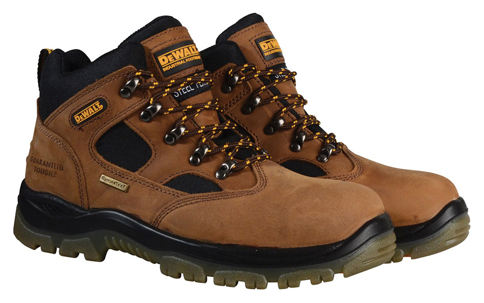 DEWALT Challenger 3 Sympatex Waterproof Brown Safety Hiker Boots