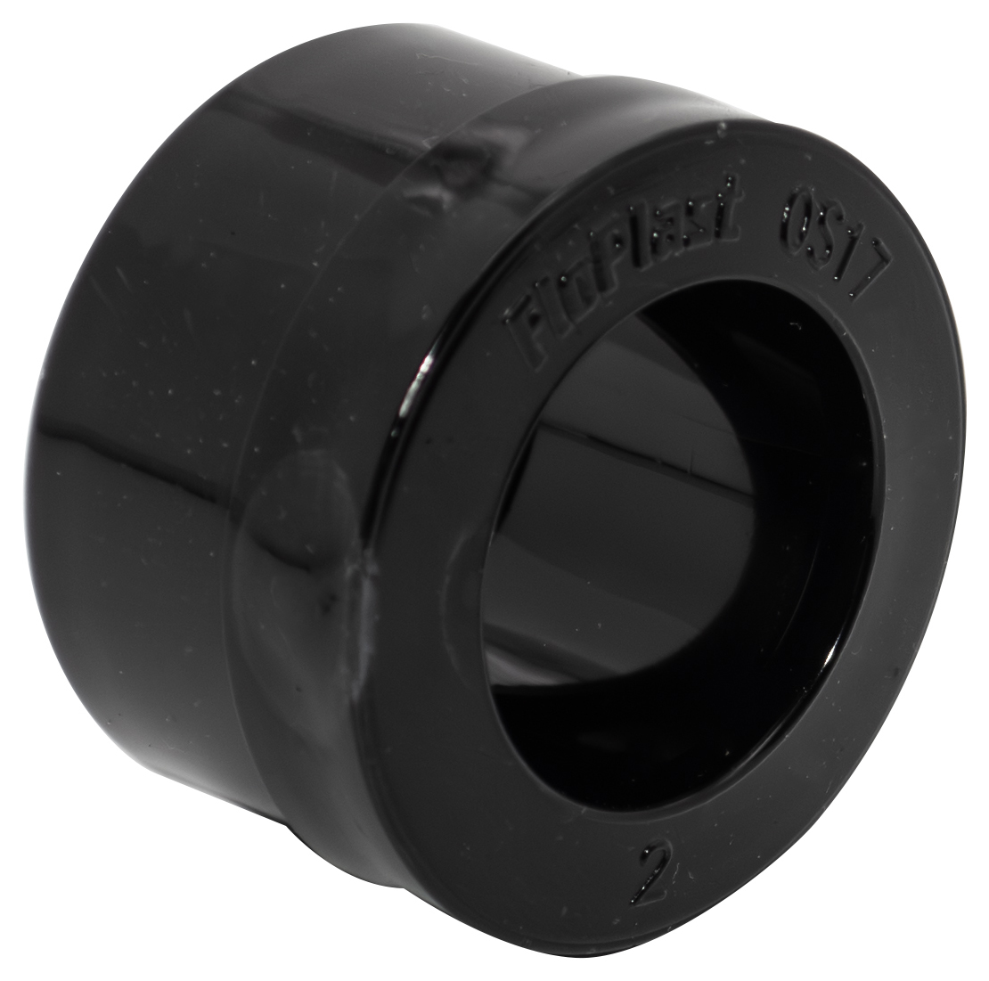 FloPlast OS17B Black Overflow System Waste Reducer - 21.5 x 32mm