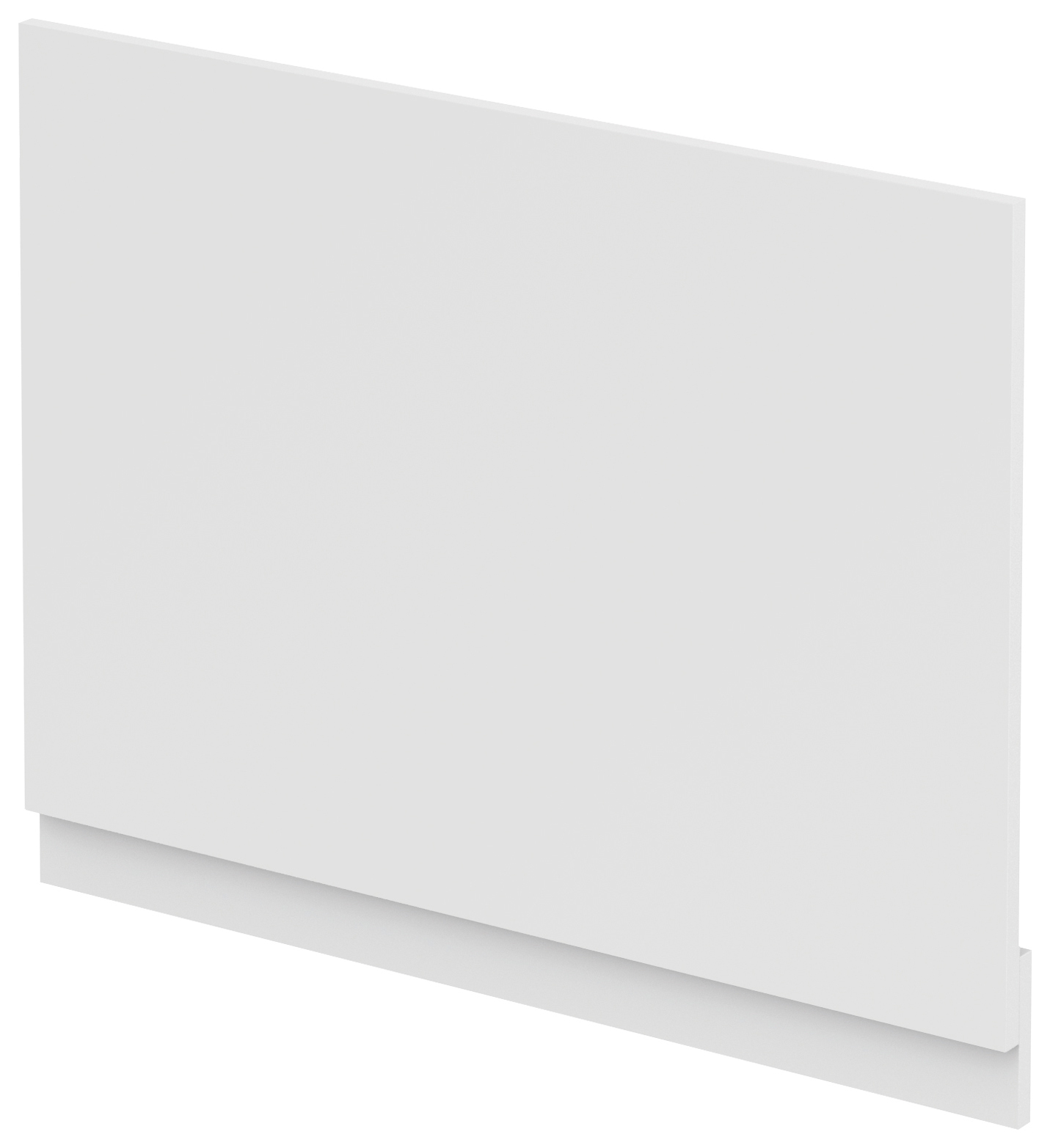 Halite Waterproof Bath End Panel White Gloss - 700mm
